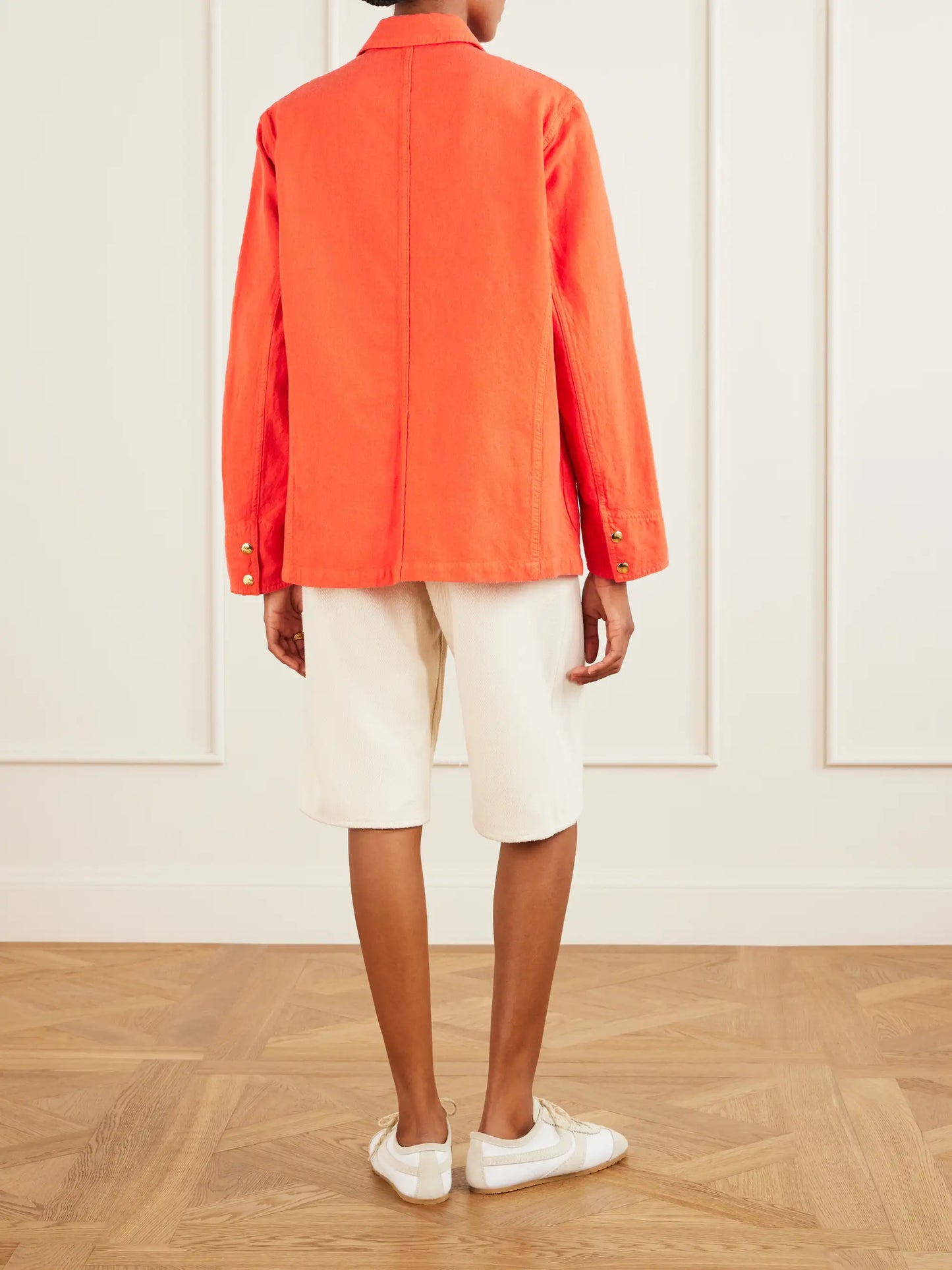 Wool, Cotton And Linen-blend Jacket