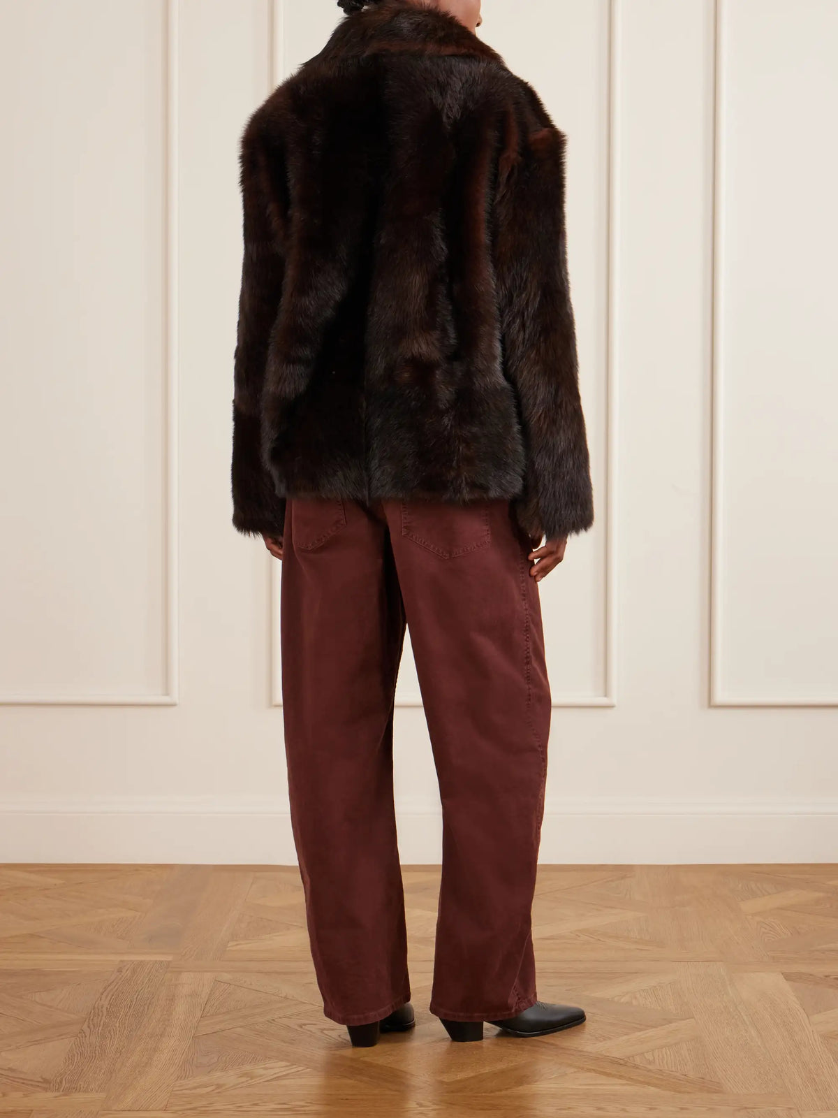 Nili Lotan Cleophee Shearling Jacket