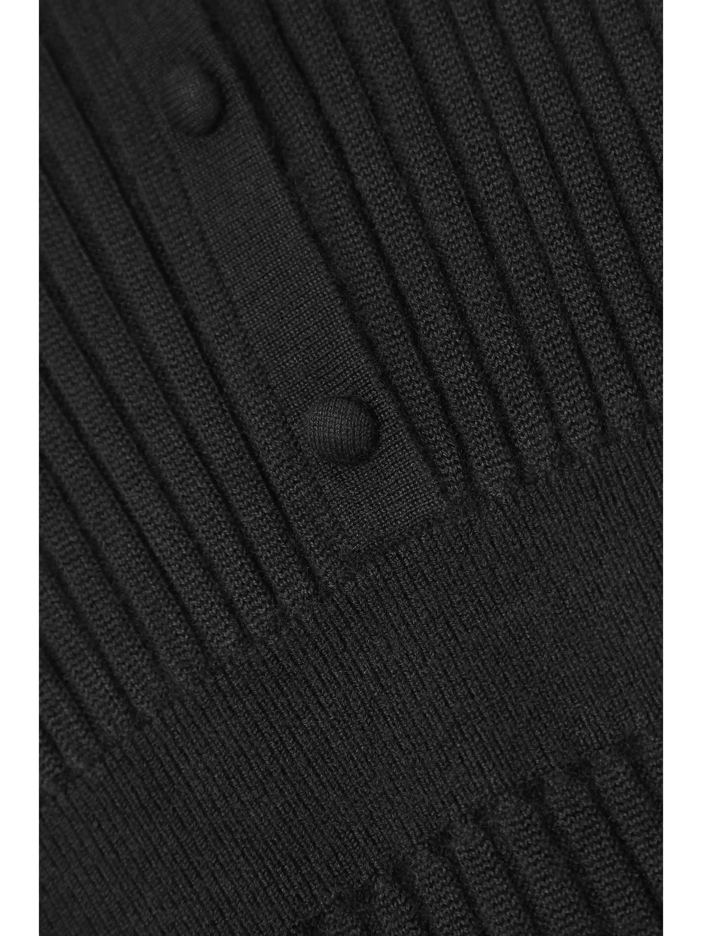 Amor Ribbed Silk And Cashmere-blend Maxi Dress