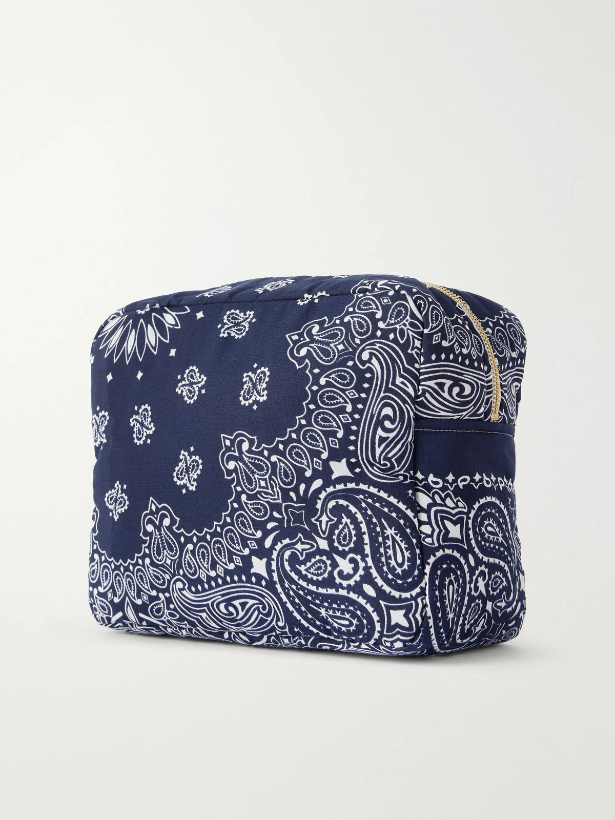 CALL IT BY YOUR NAME Coeur Paisley-print Cotton-twill Pouch