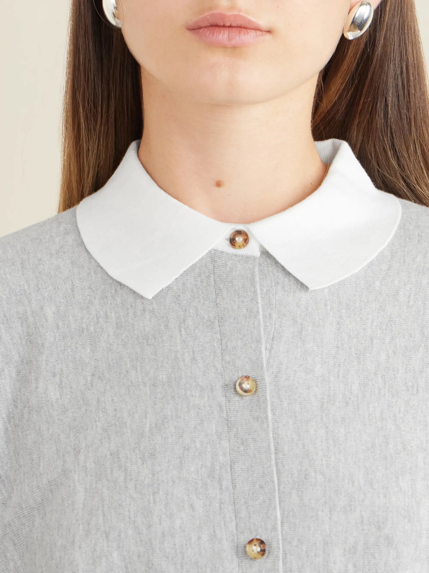 Knitted Cotton-blend Shirt