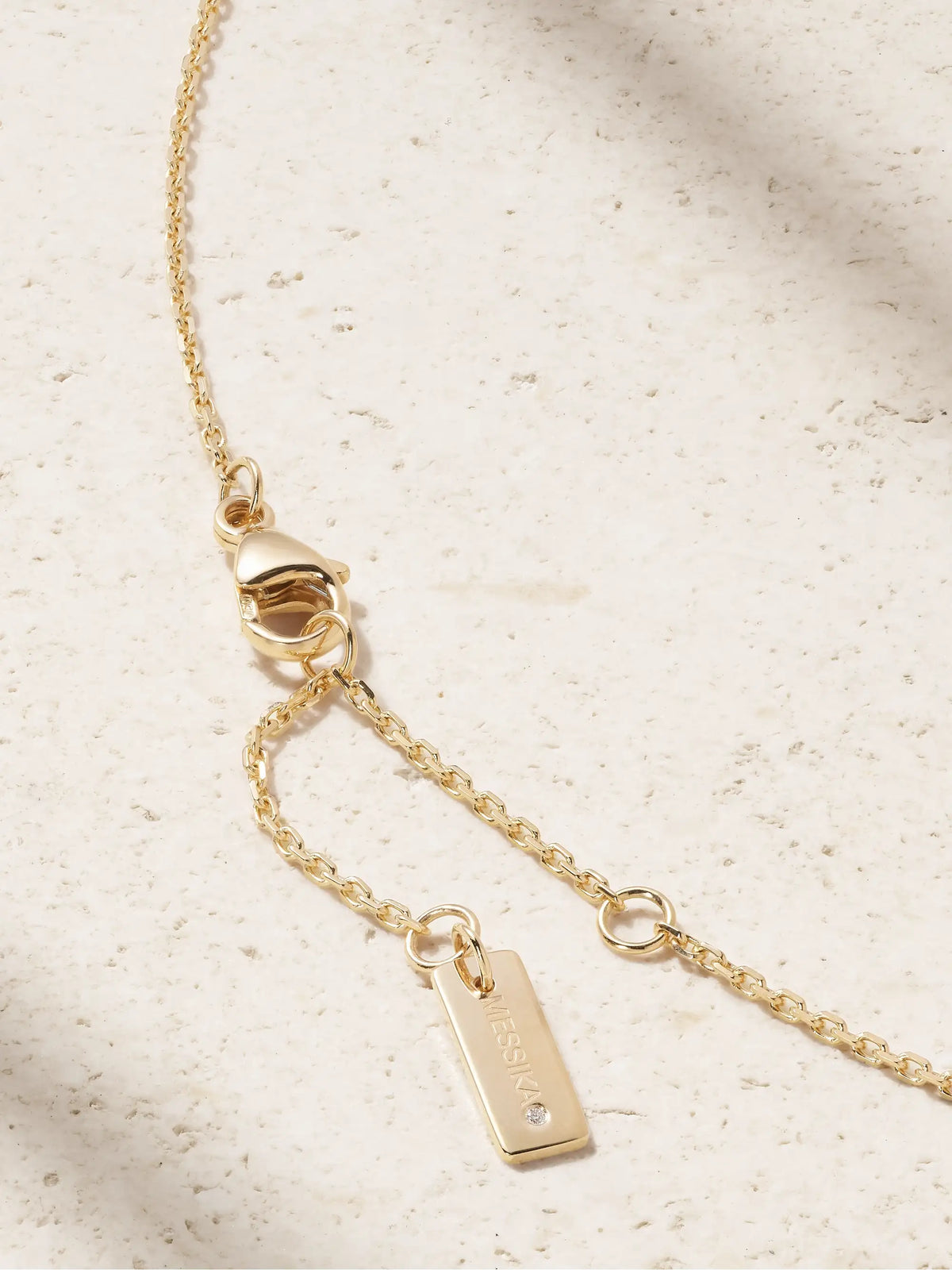 Baby Move 18-karat Gold Diamond Necklace