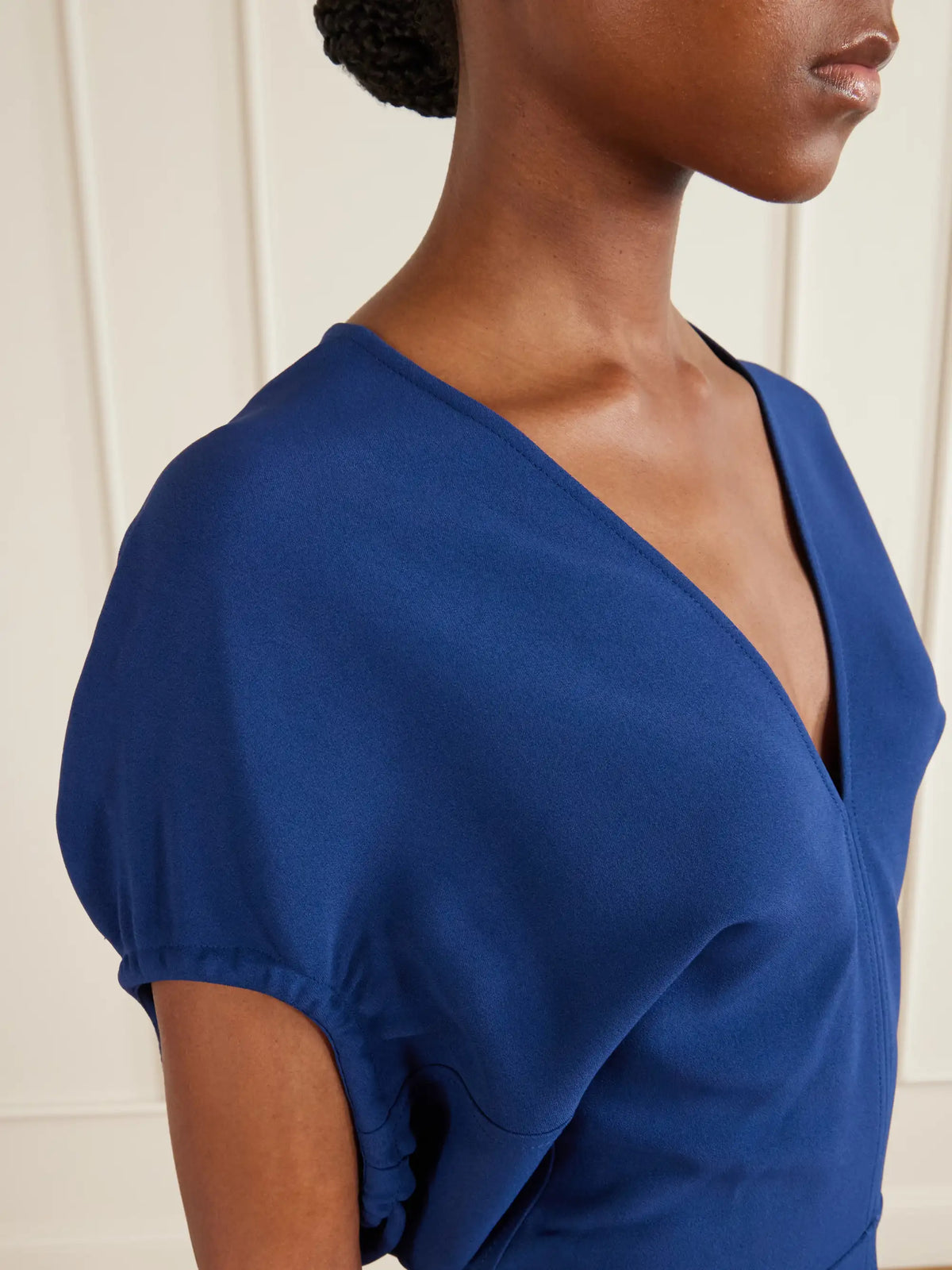 Edith Crepe Midi Dress
