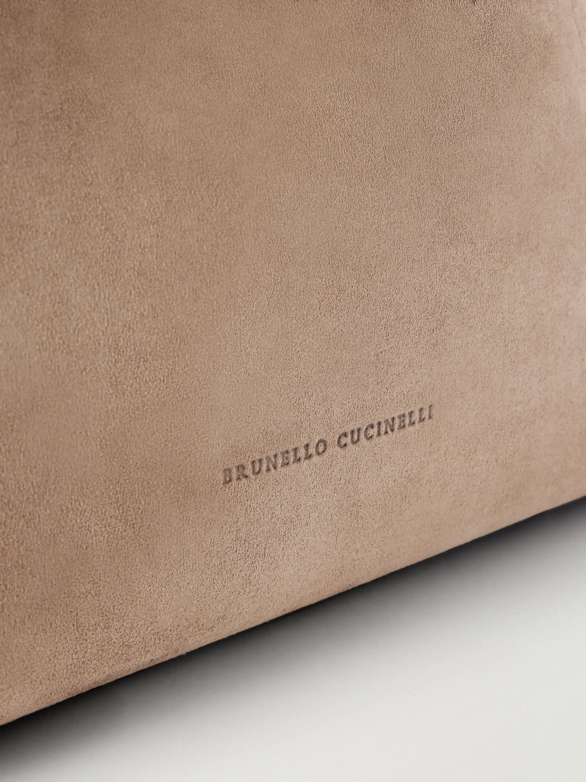 Bead-embellished Suede Shoulder Bag