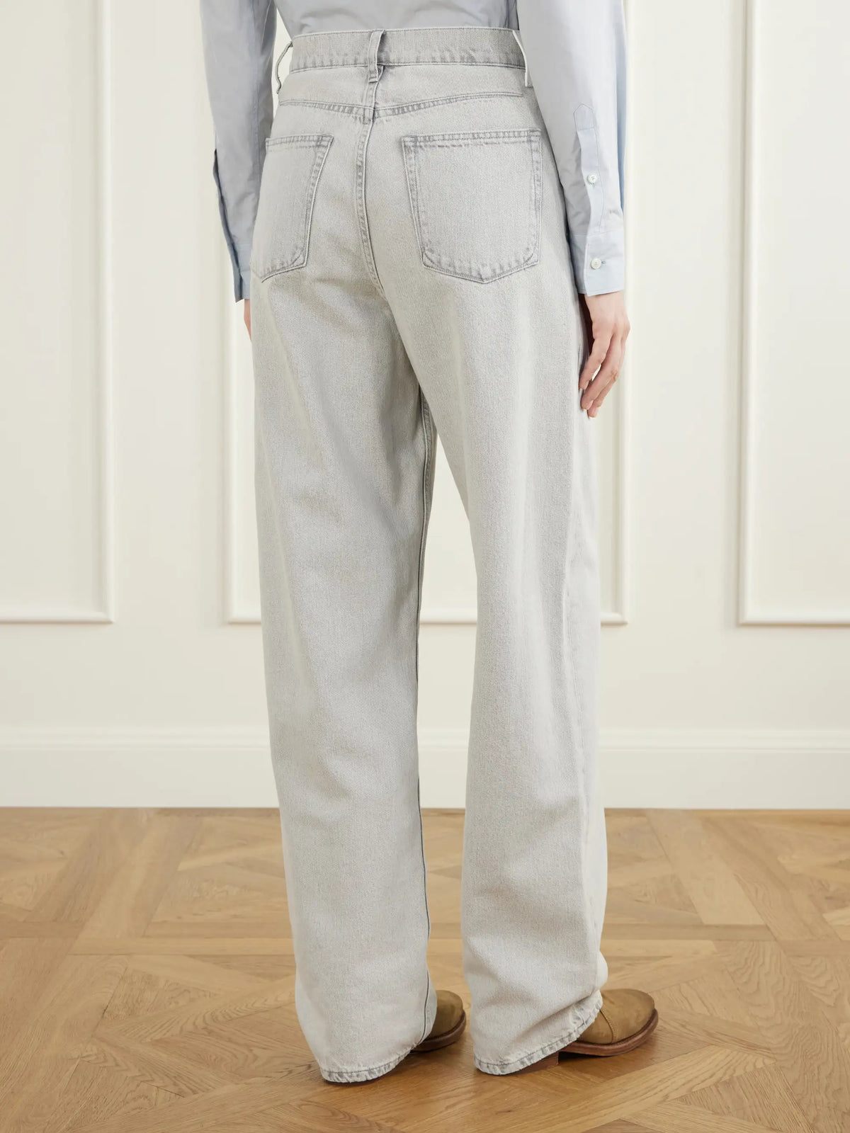 Jil Sander High-waist Wide-leg Jeans