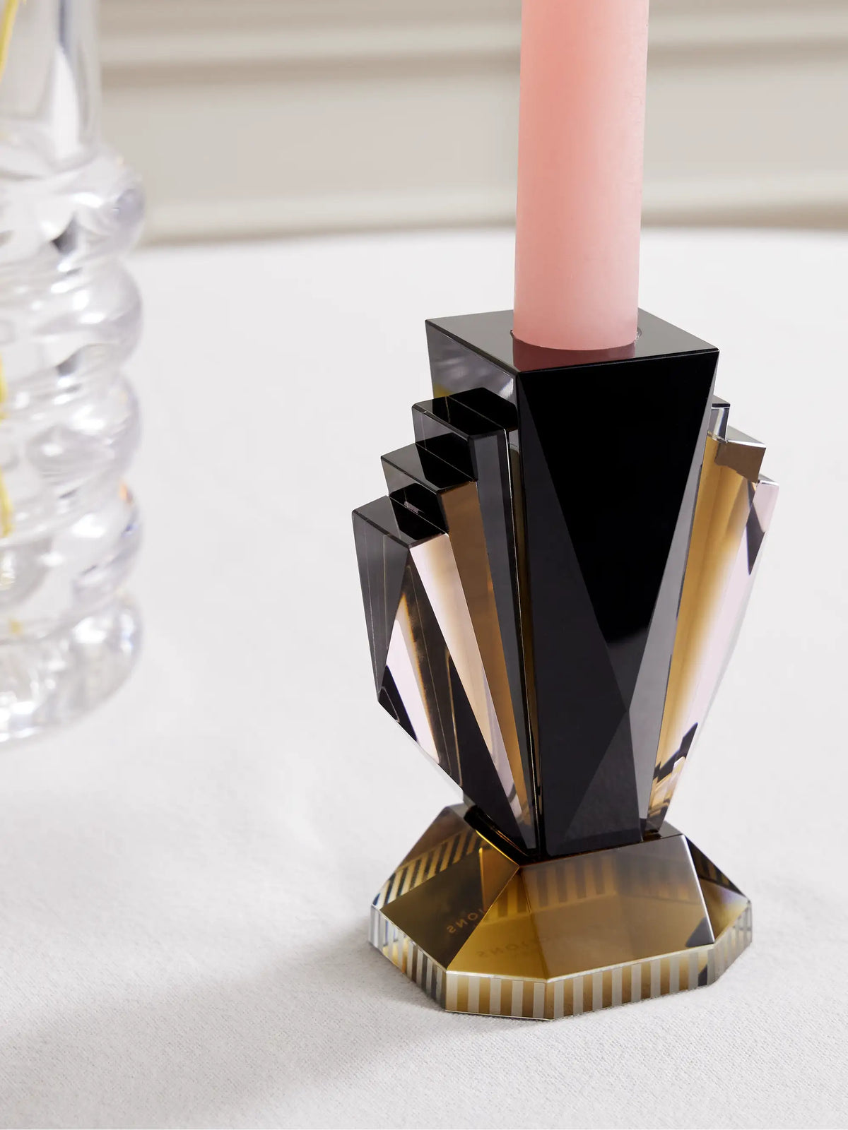 Brooklyn Crystal Candle Holder