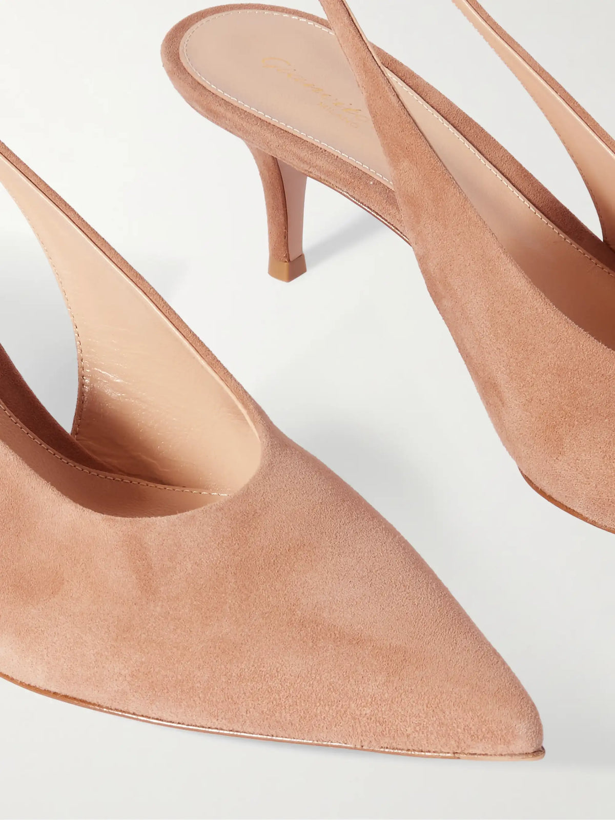 Robbie 45 Suede Slingback Pumps
