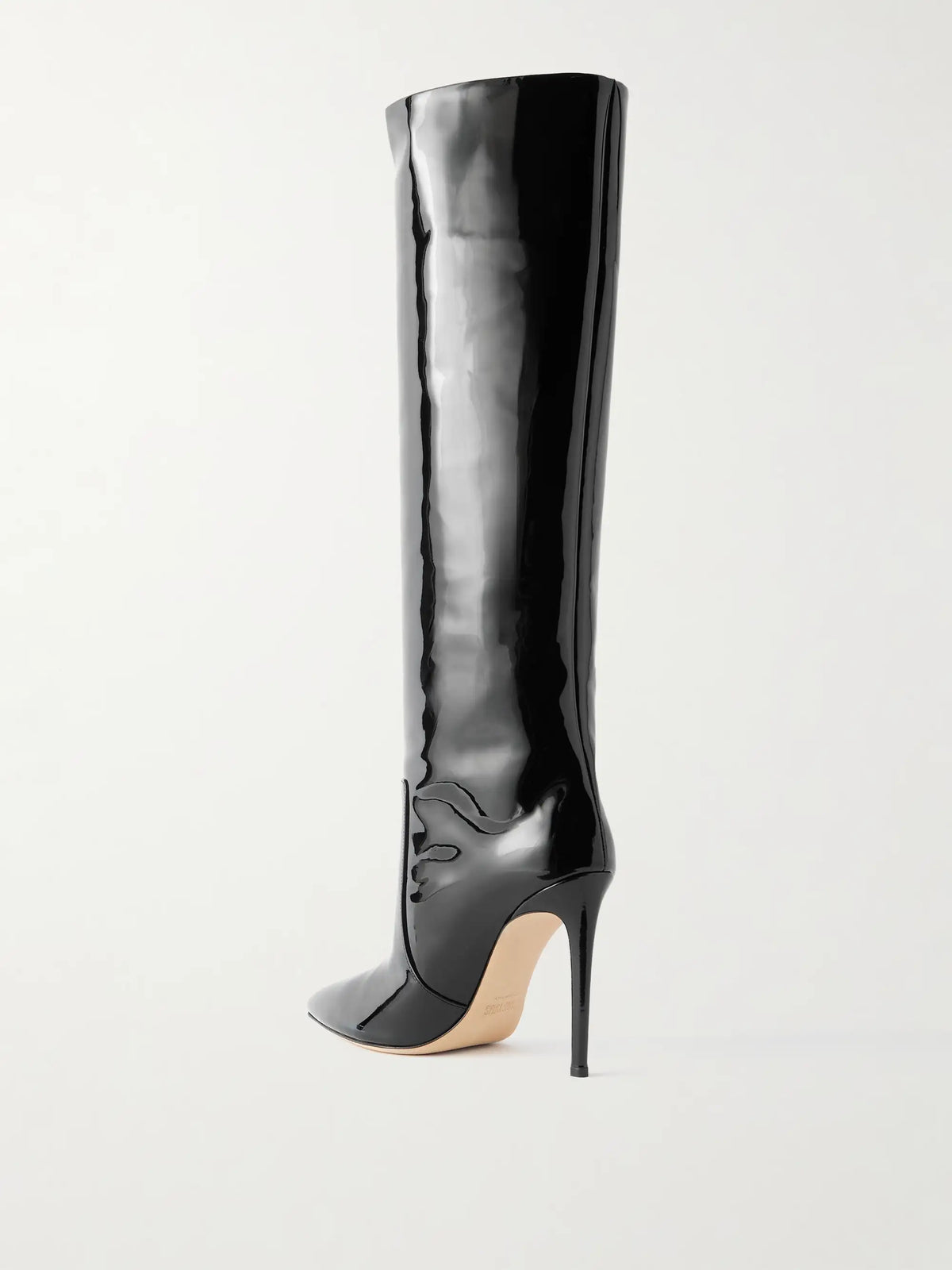 105 Patent-leather Knee Boots
