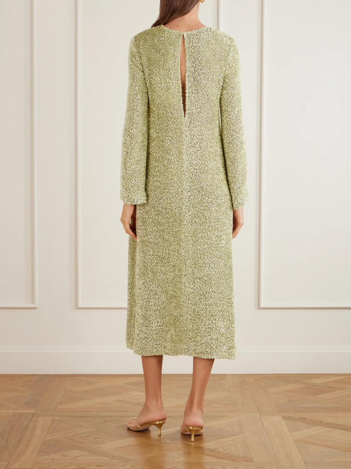 LIBEROWE Wren Lurex Chenille Maxi Dress