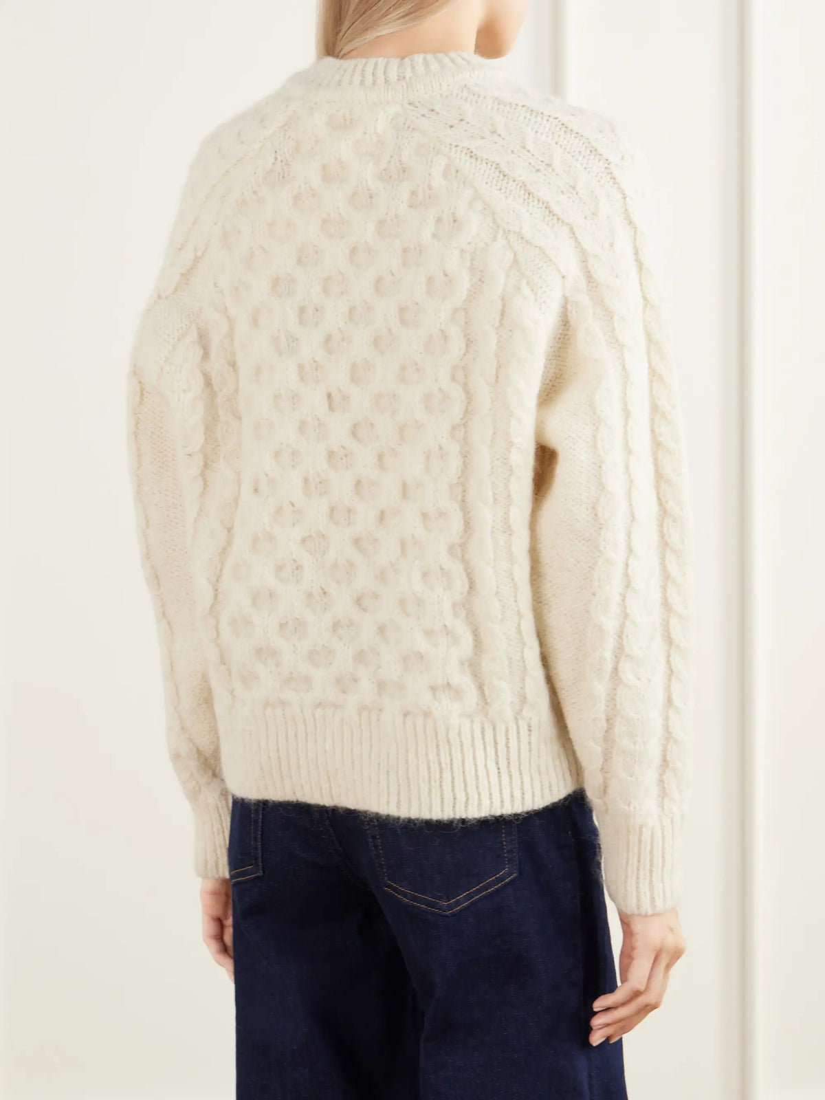 SKALL Lennox Cable-knit Wool Sweater