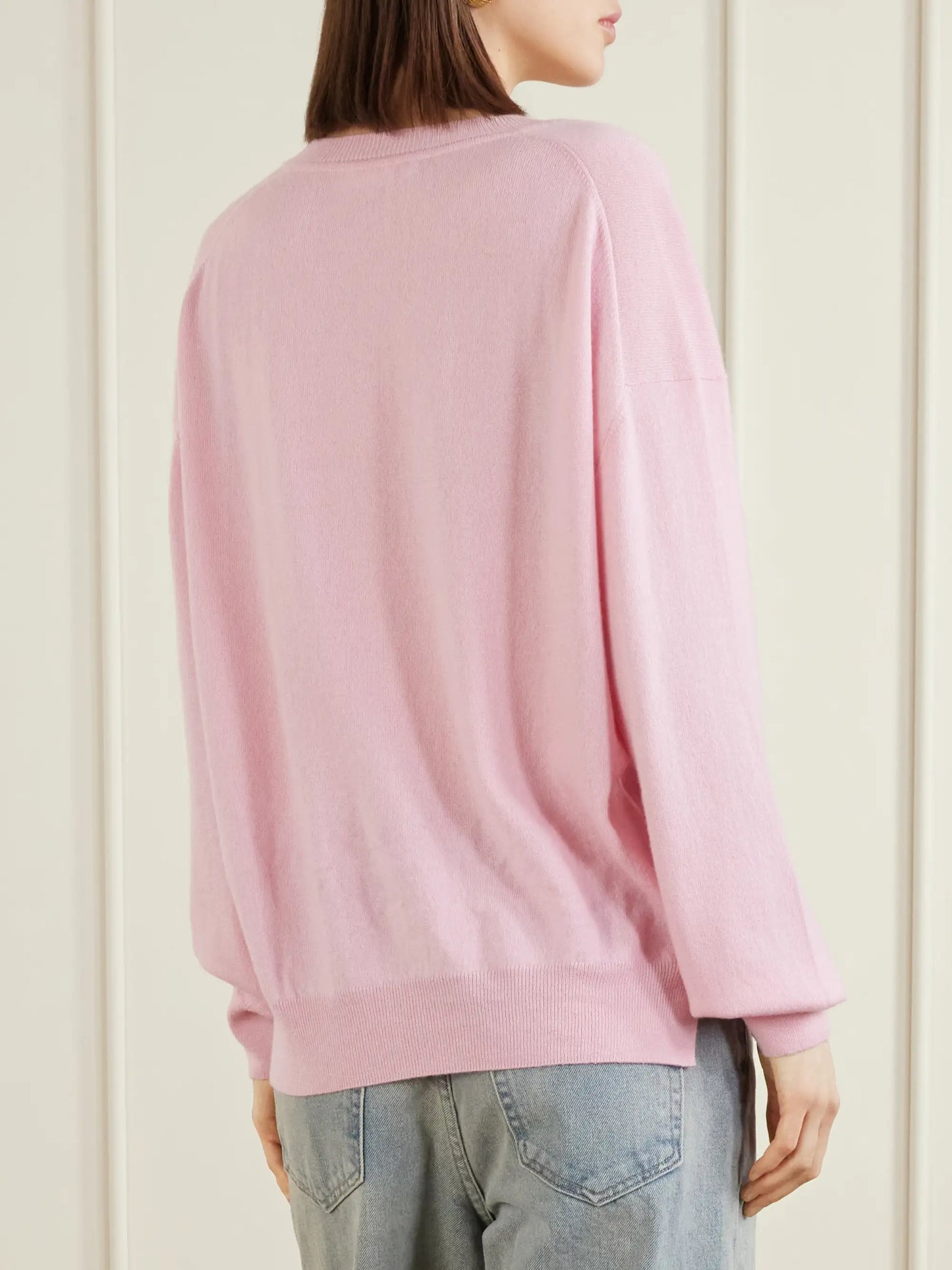 Tahra Cashmere And Cotton-blend Sweater