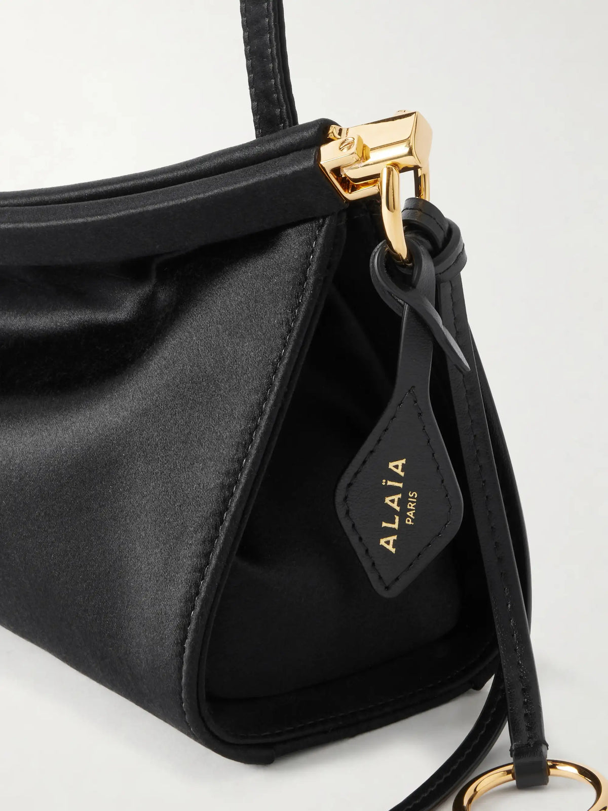 Le Click Small Satin Shoulder Bag