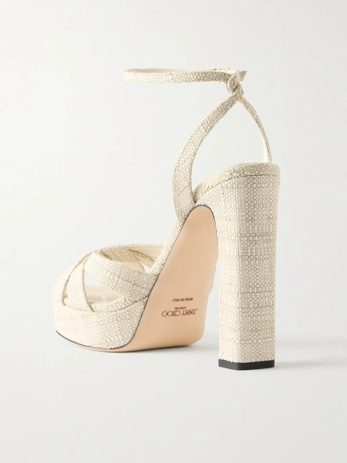 Kove 120 Raffia Platform Sandals