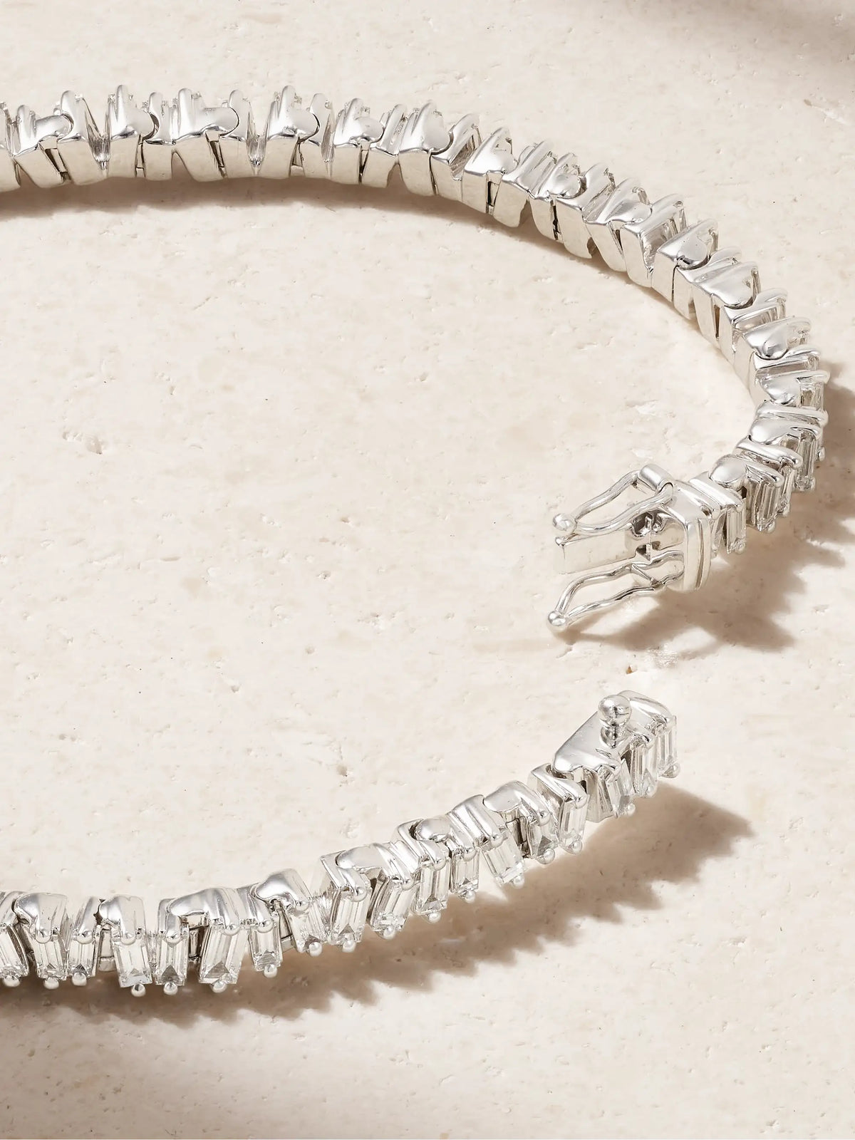 18-karat White Gold Diamond Tennis Bracelet