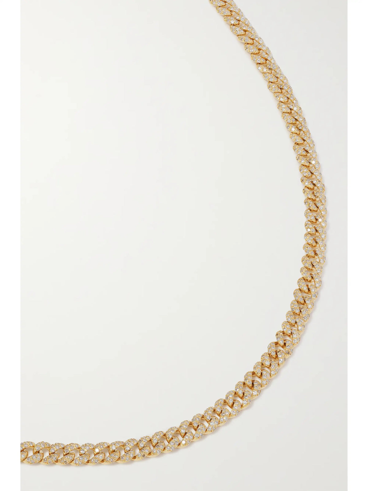 Mini 18-karat Gold Diamond Choker