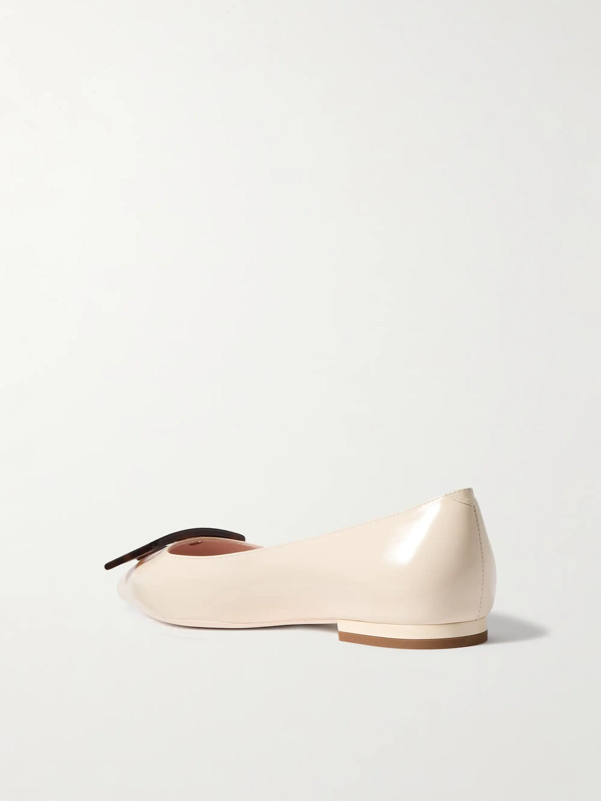 Gommettine Patent-leather Point-toe Flats