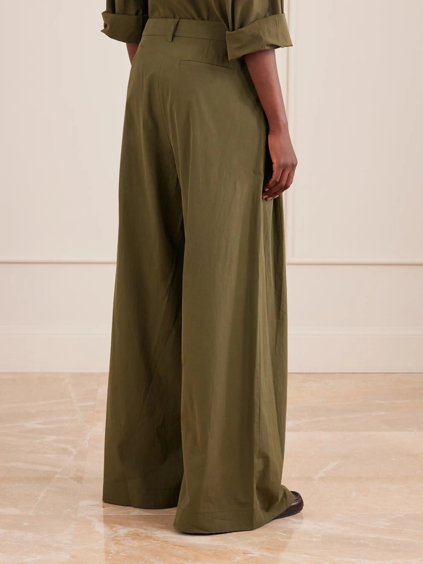 New Didi Cotton Wide-leg Pants