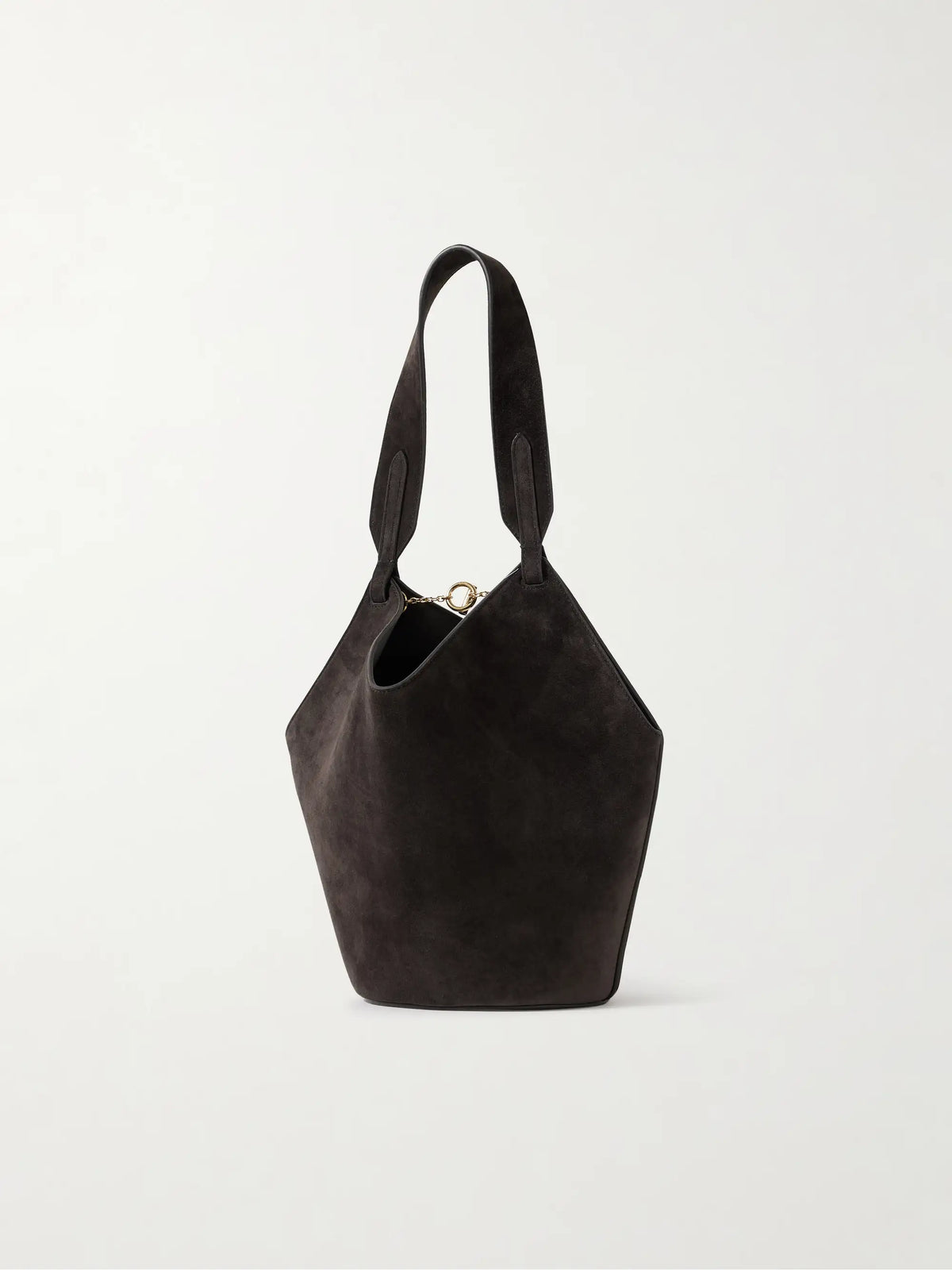 Lotus Mini Suede Tote