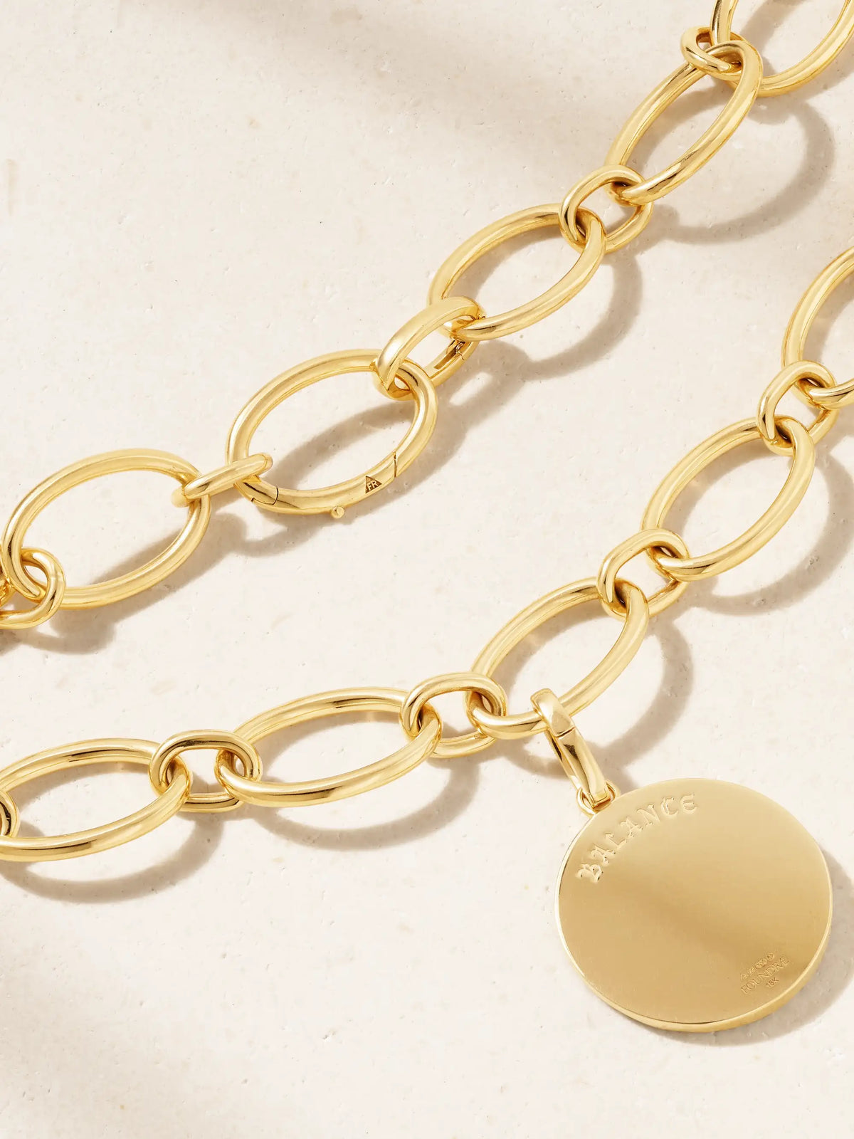 Balance 18-karat Gold, Emerald And Diamond Necklace