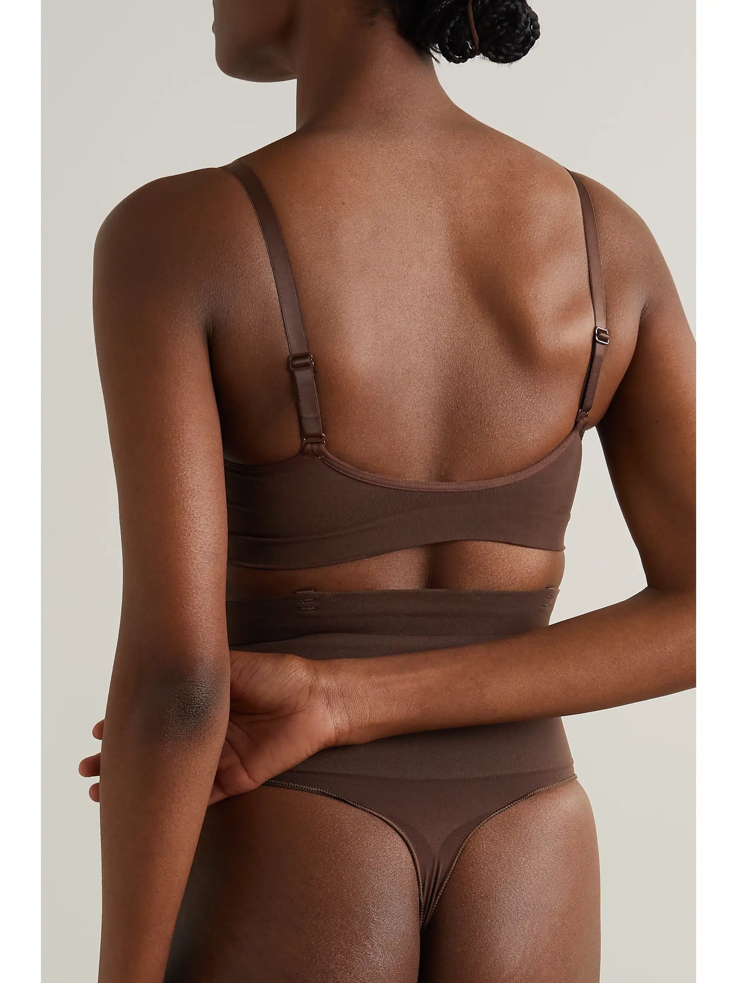 Seamless Sculpt Bralette - Cocoa