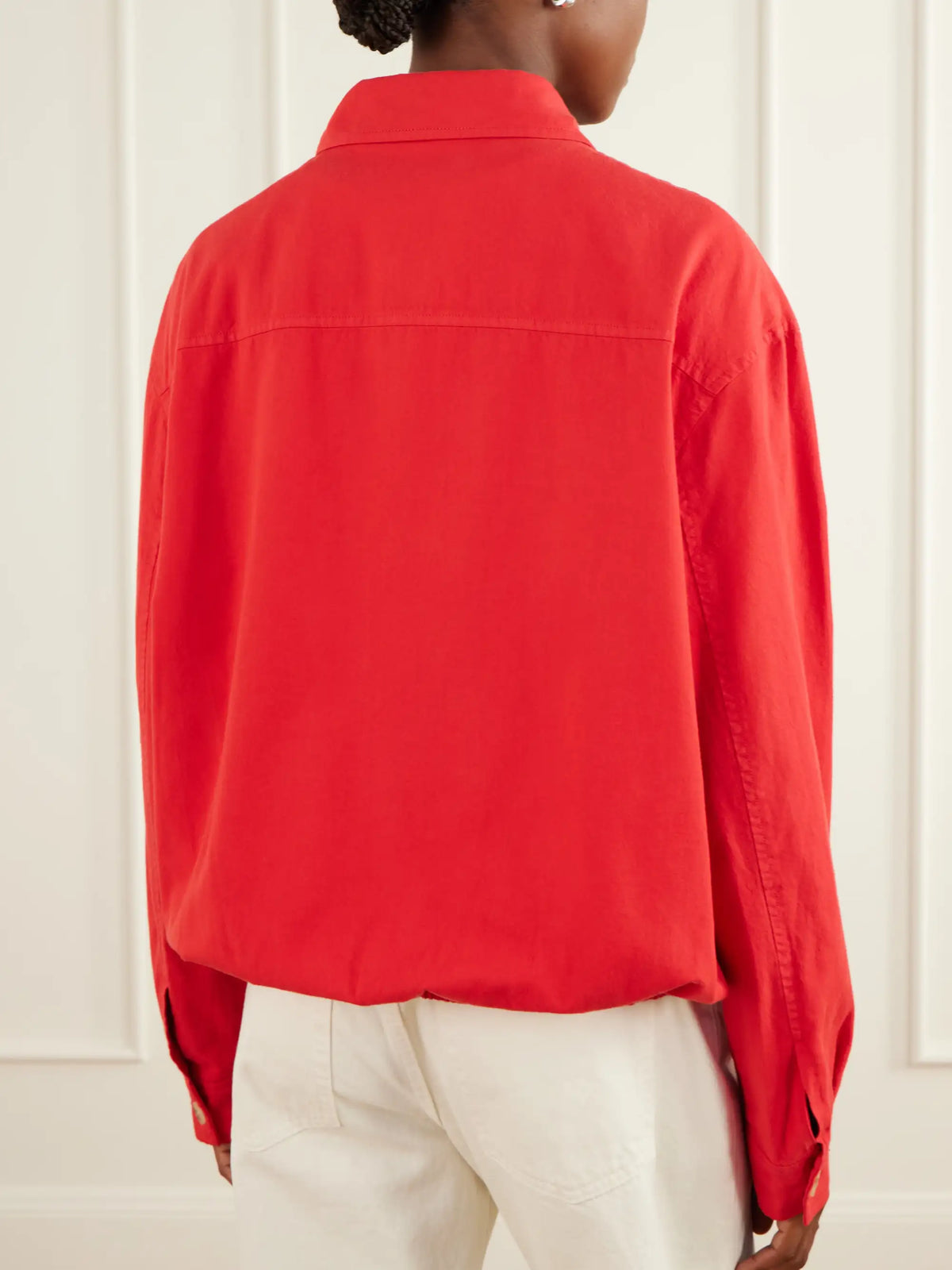 FRAME + Sotheby's Cotton-twill Jacket