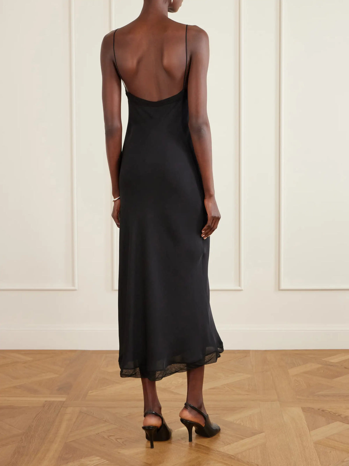 TOTEME Silk-satin Slip Dress