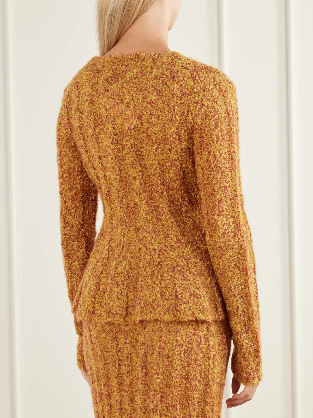 Proenza Schouler Joelle Cable-knit Mohair-blend Sweater