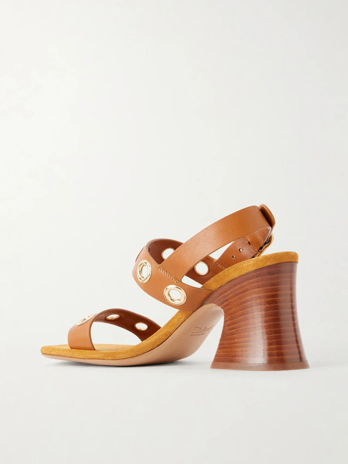 Embellished Leather Sandals