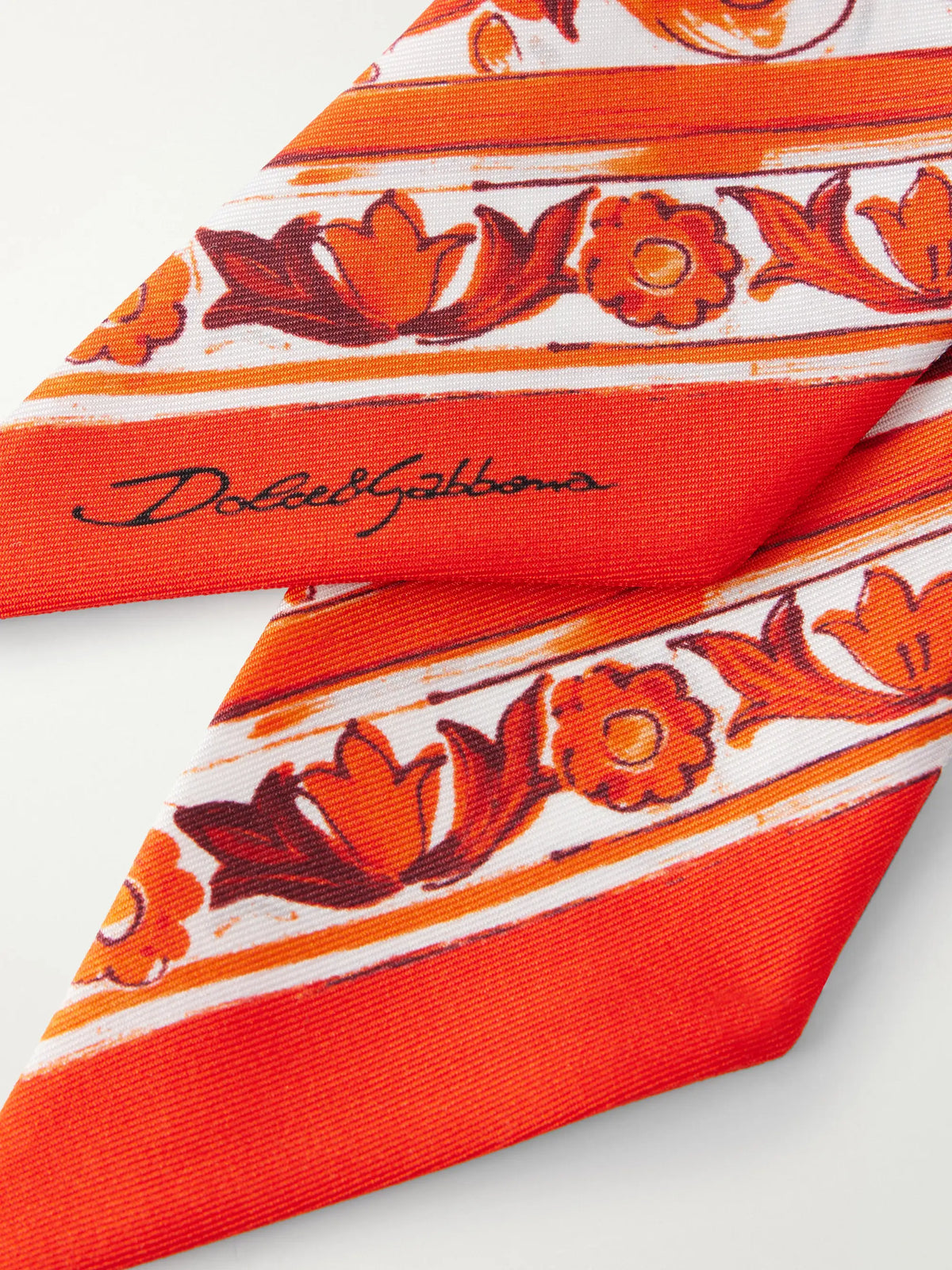 Floral-print Silk-twill Scarf