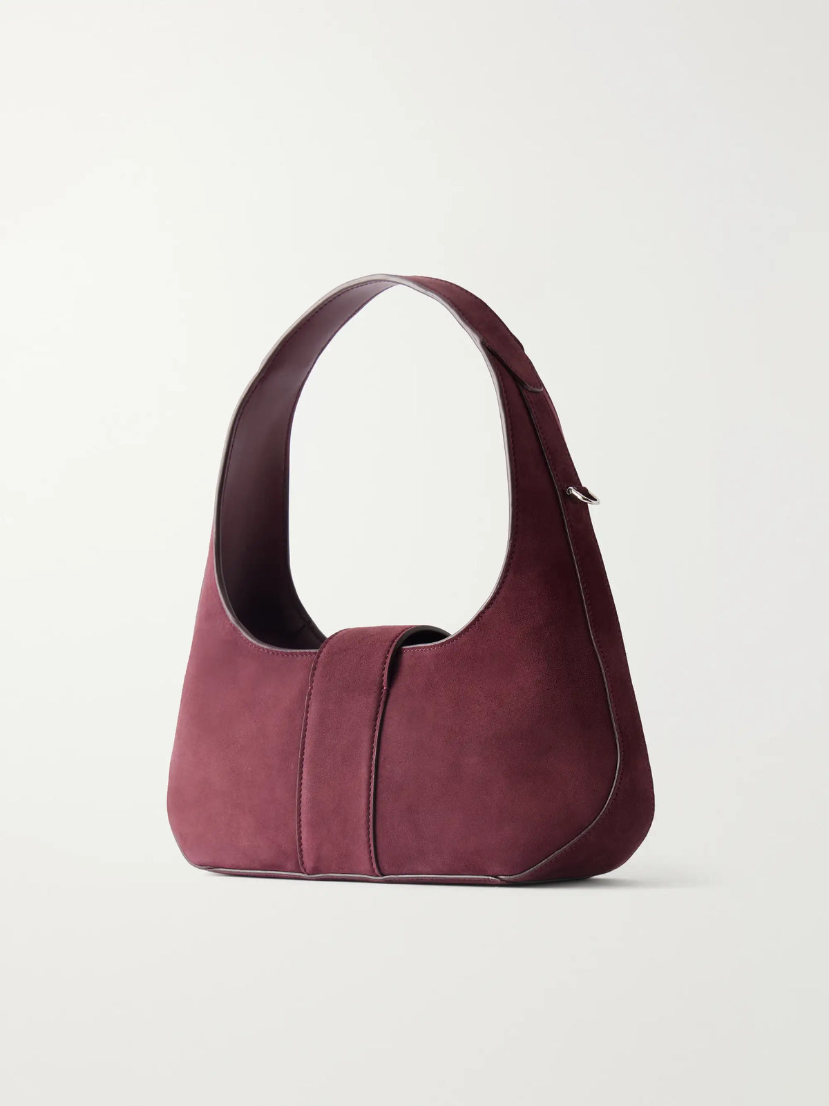 Belle Vivier Suede Shoulder Bag