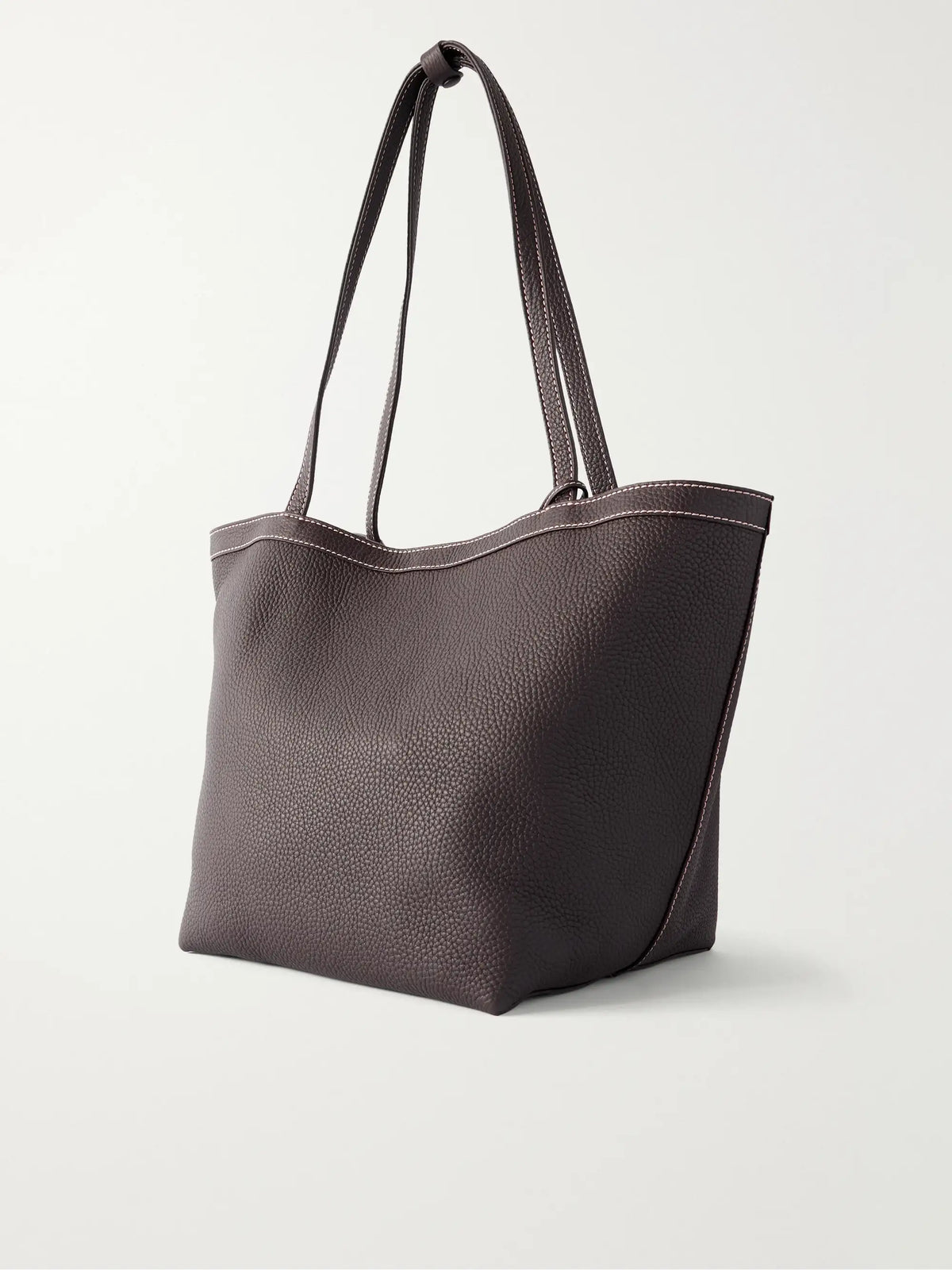 Park Small Textured-leather Tote