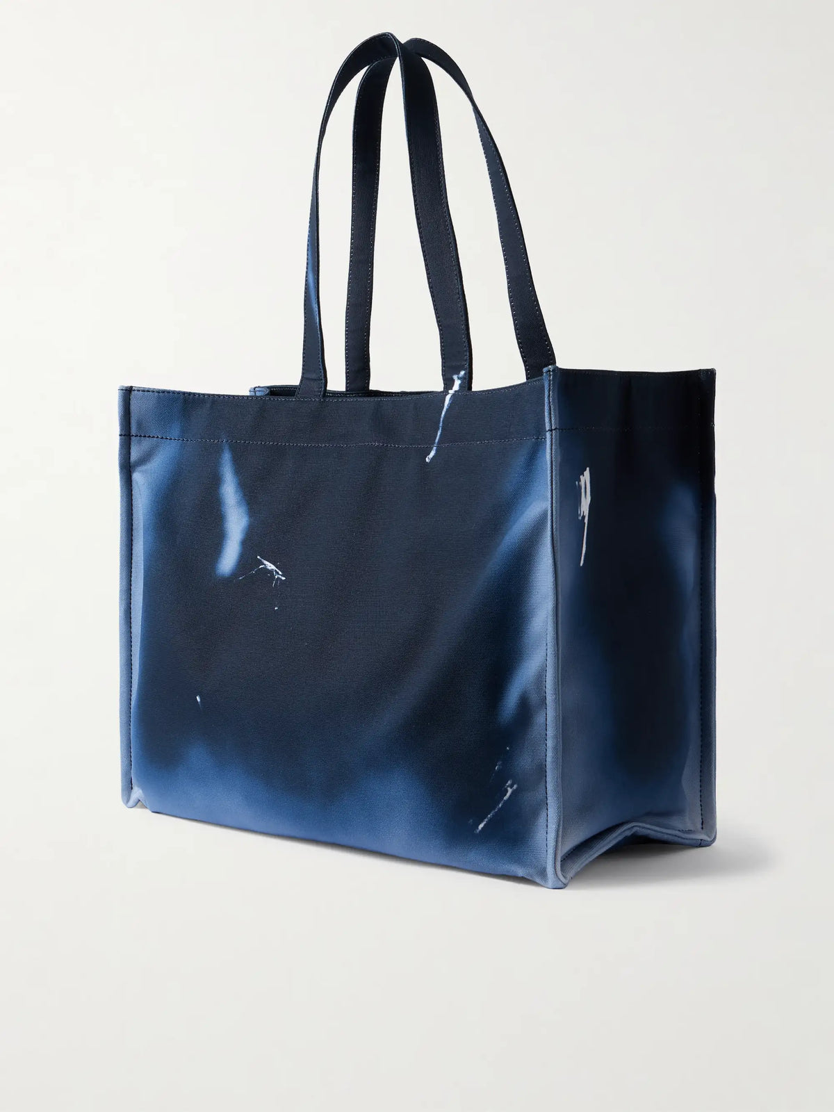Logo Printed Cotton-canvas Tote
