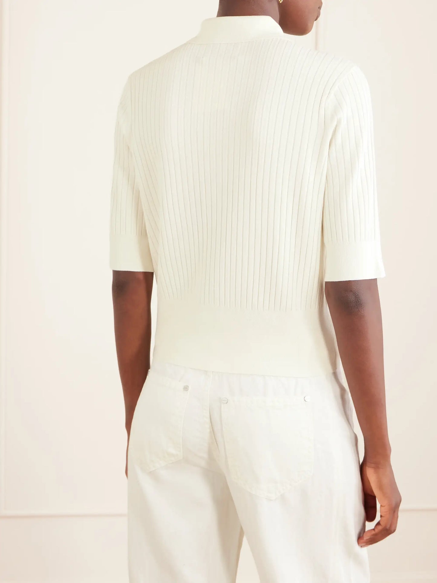 Ribbed Jersey Shirt