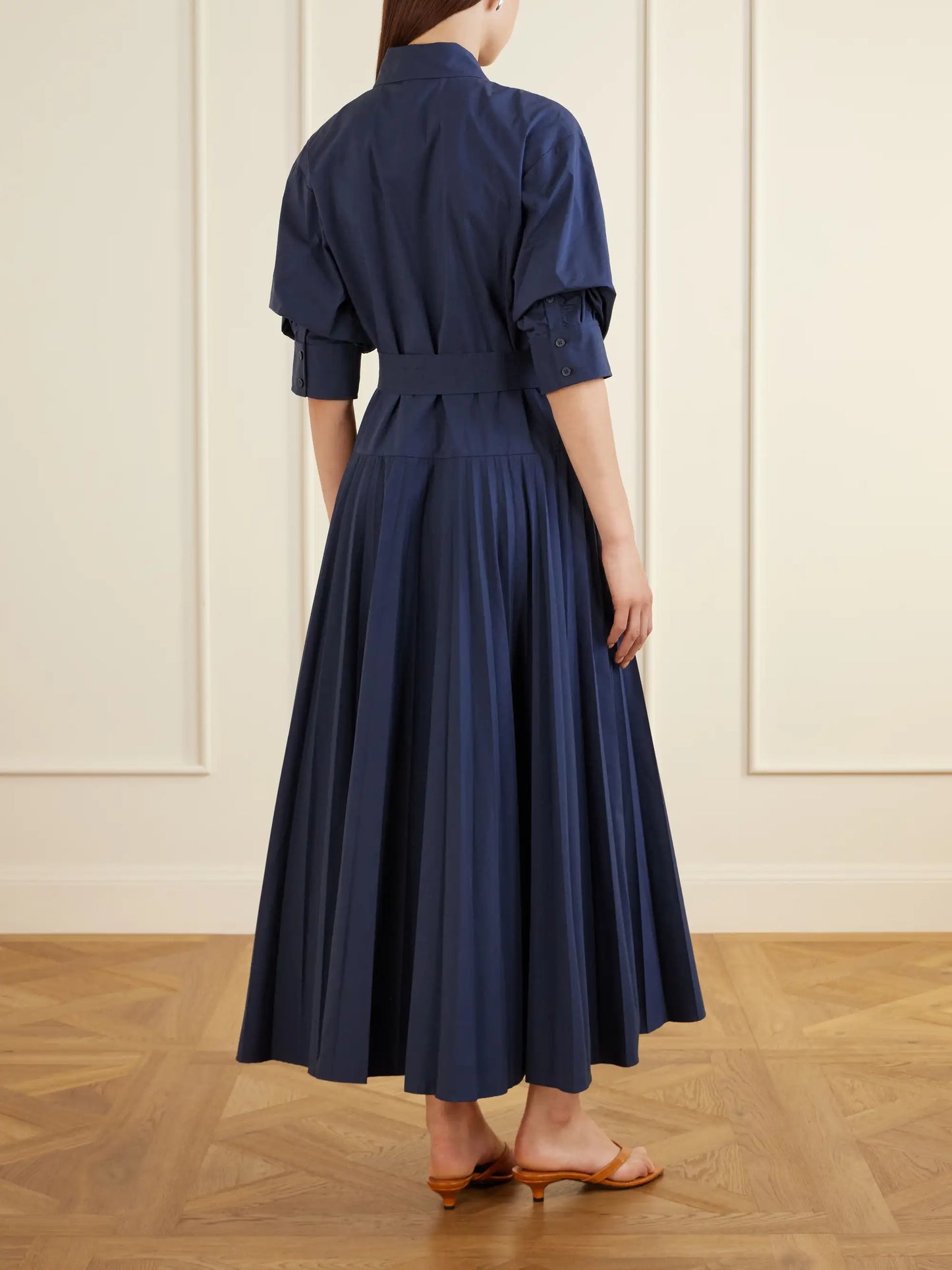 Arlo Cotton Belted Maxi Dress
