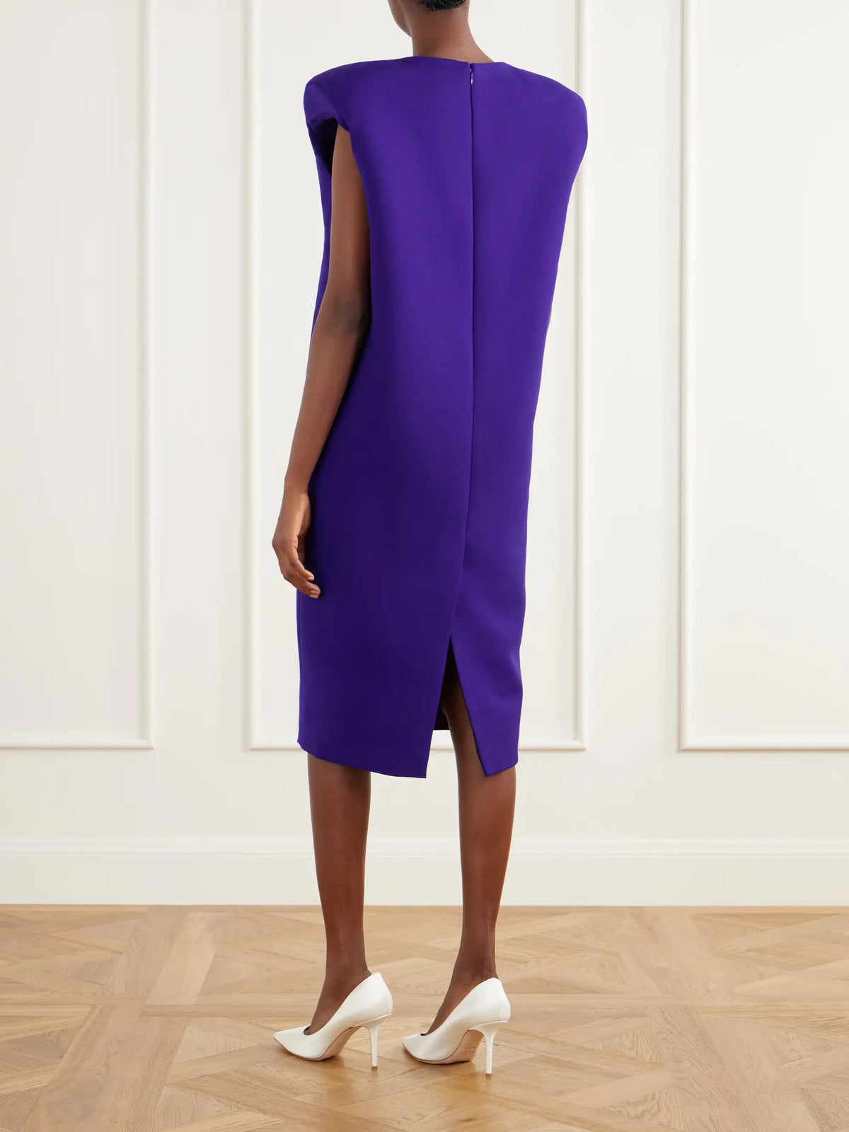 Willy Chavarria Wool Midi Dress