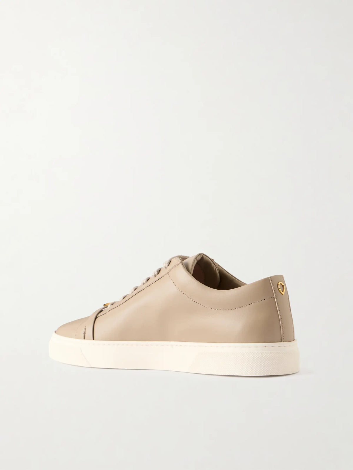 Embellished Leather Sneakers