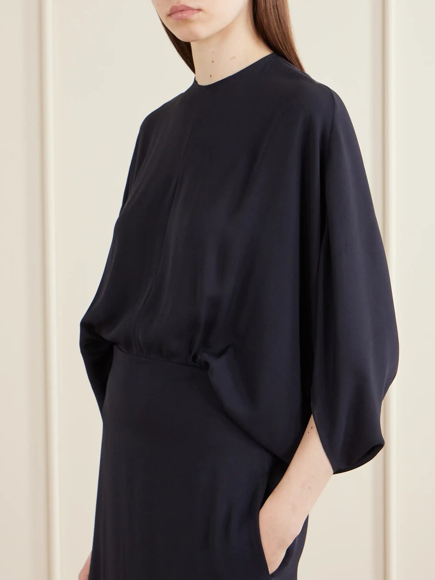 Koralie Silk-chiffon Gown