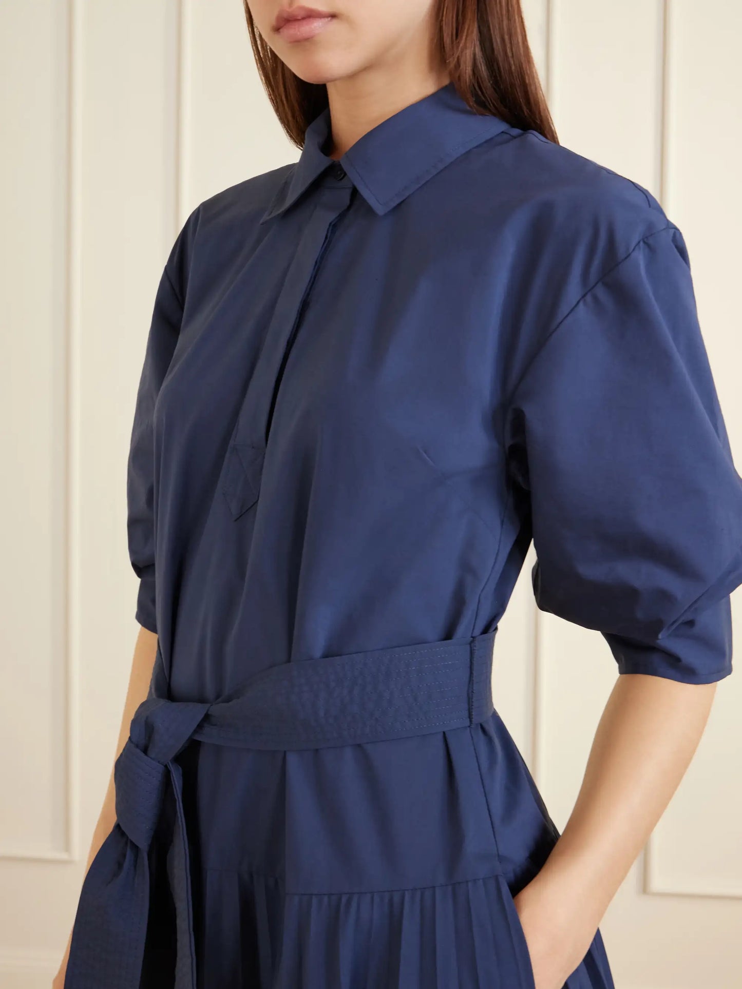 Arlo Cotton Belted Maxi Dress