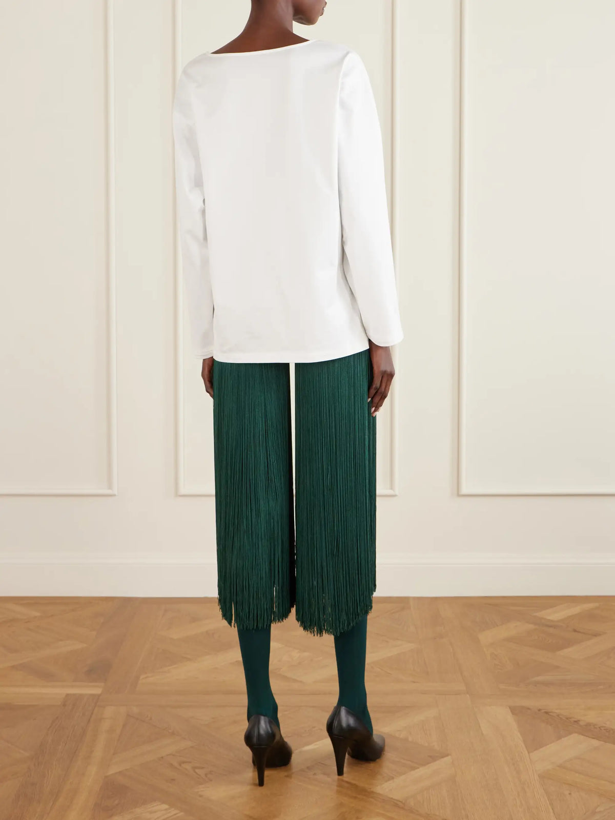 Alaïa Cotton-jersey T-shirt