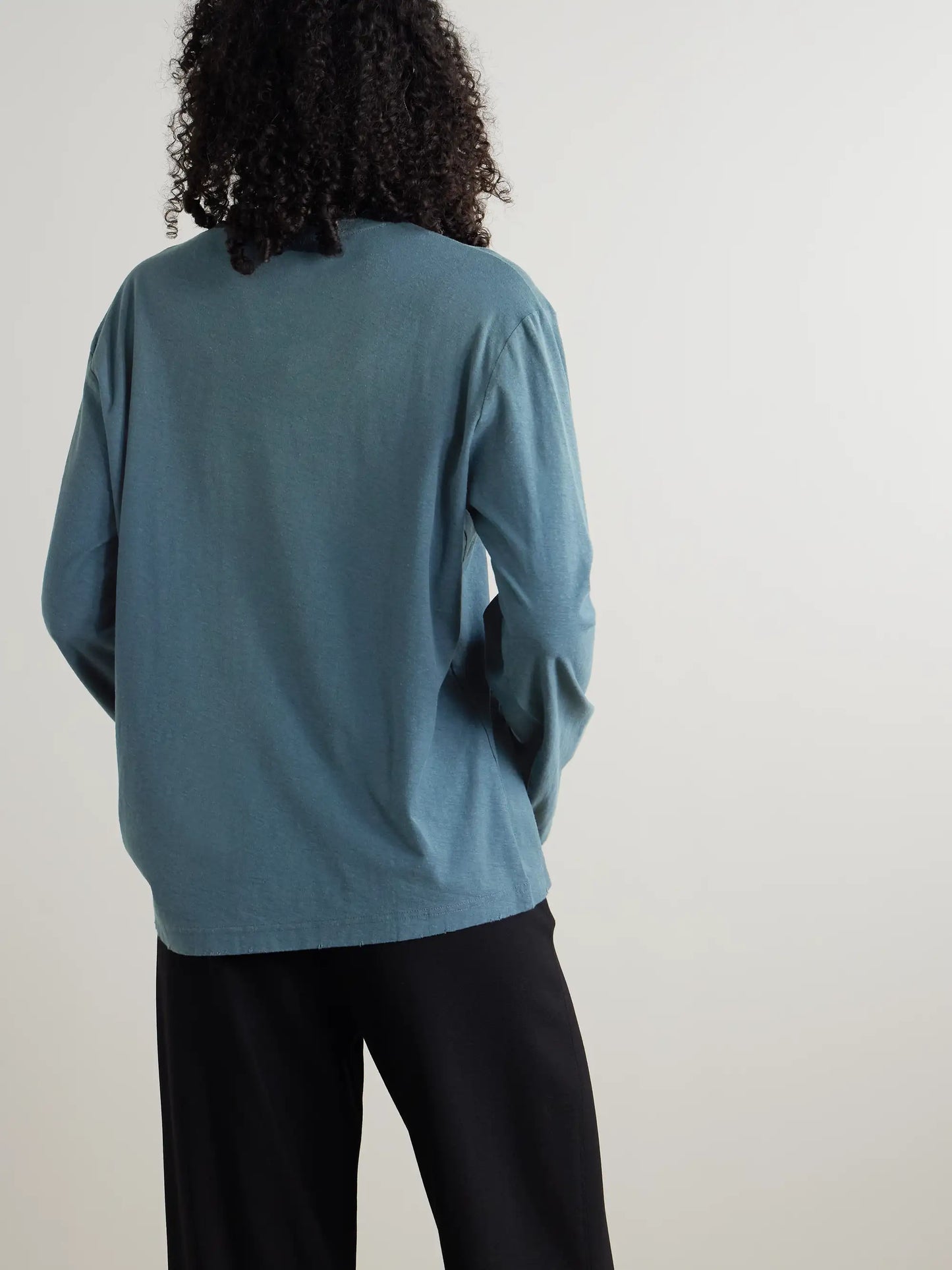 Printed Organic Cotton And Hemp-blend Jersey T-shirt