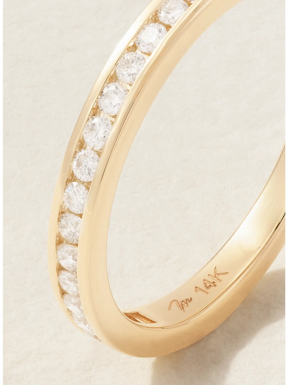 14-karat Recycled Gold Diamond Ring