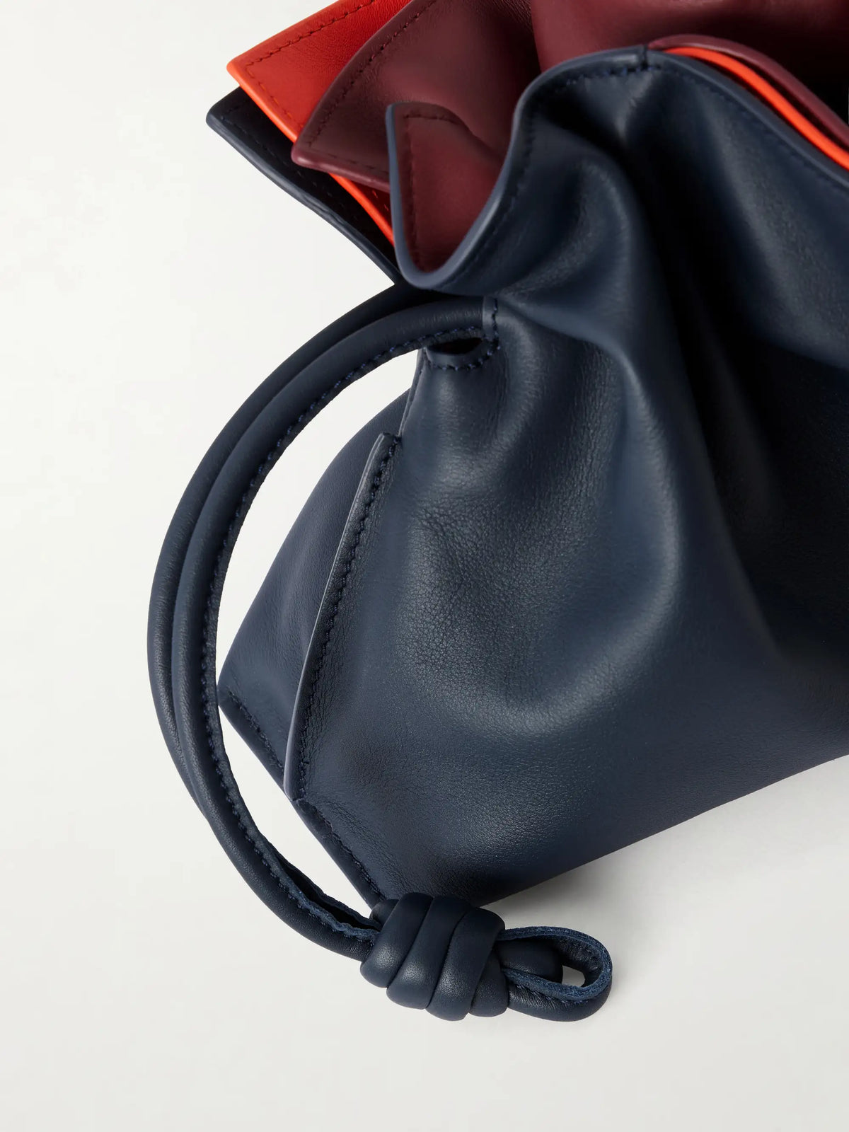 Flamenco Layers Mini Leather Clutch