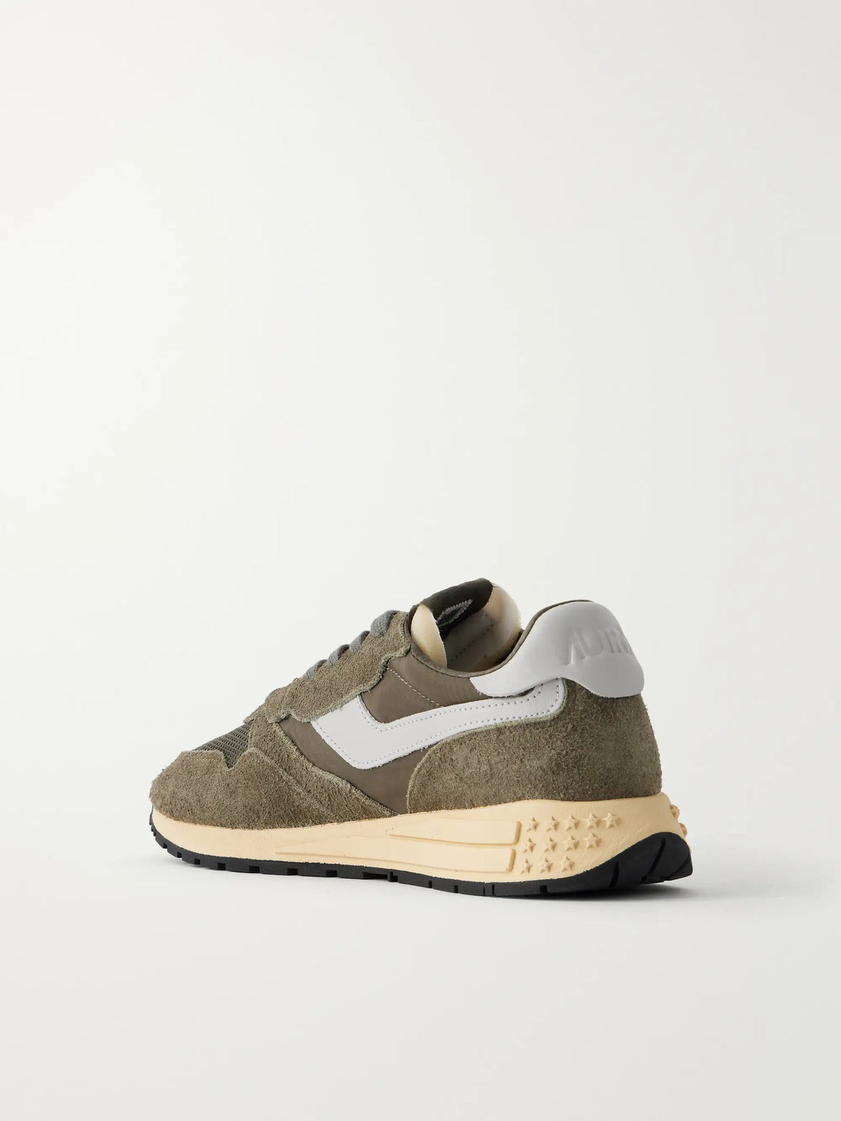Autry Reelwind Low Leather And Suede-trimmed Mesh And Shell Sneakers