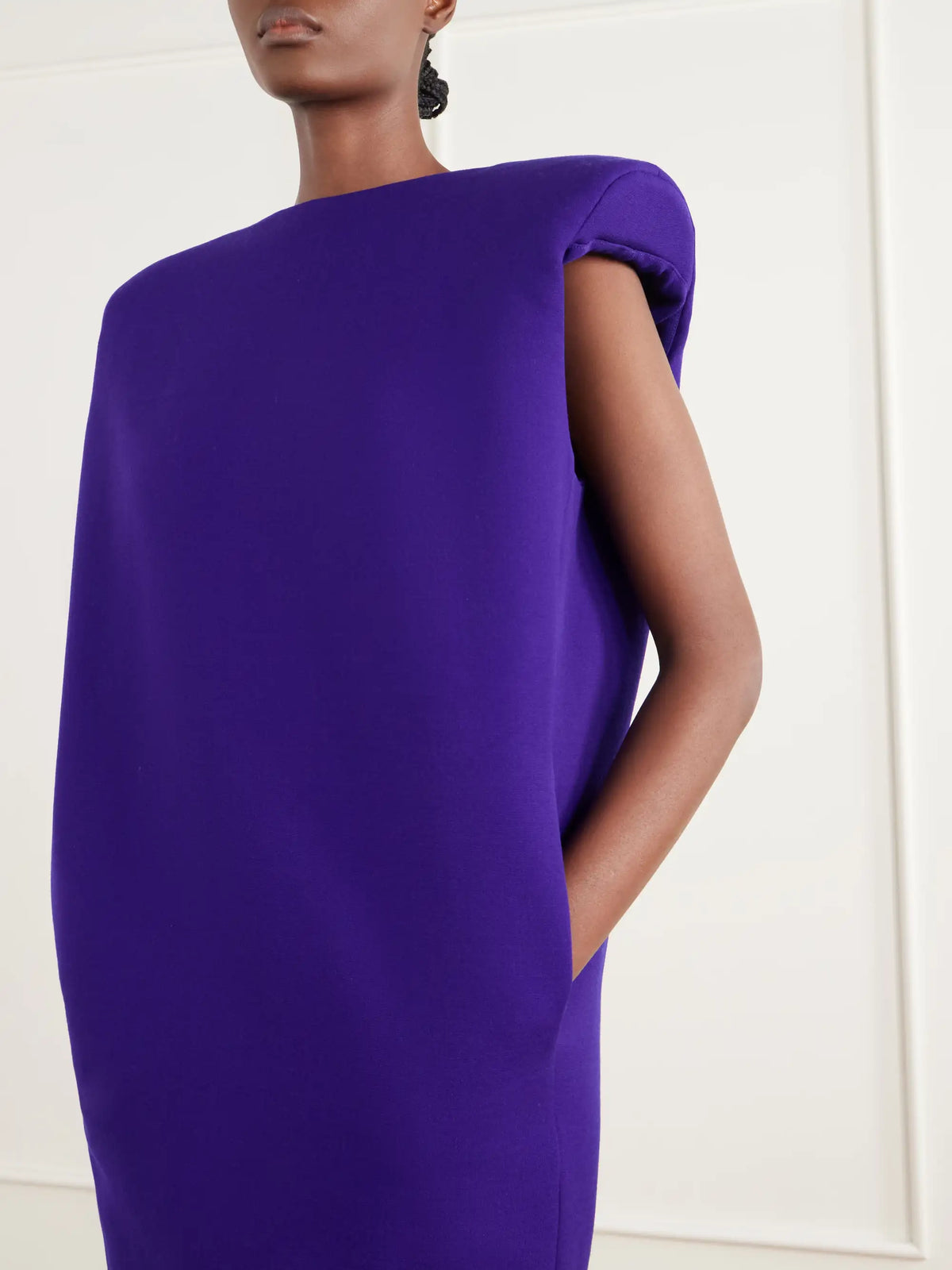 Willy Chavarria Wool Midi Dress