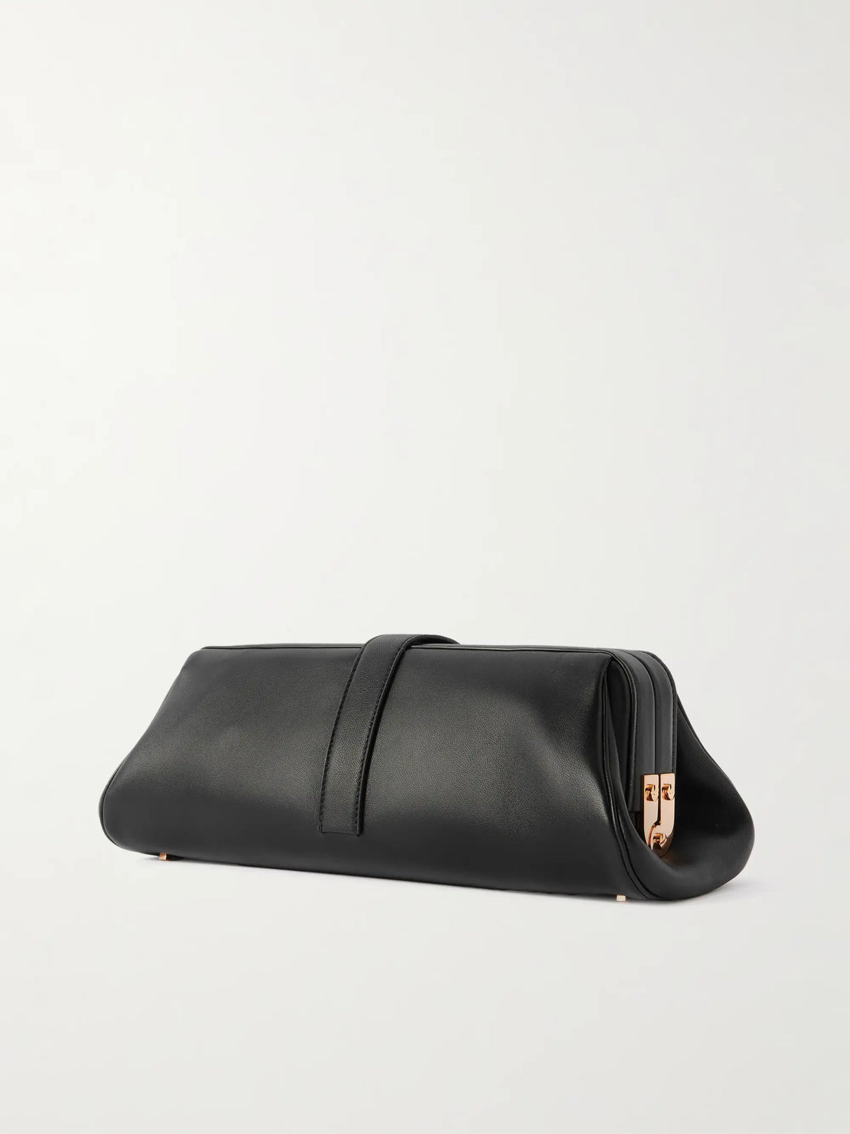 Paola Leather Clutch