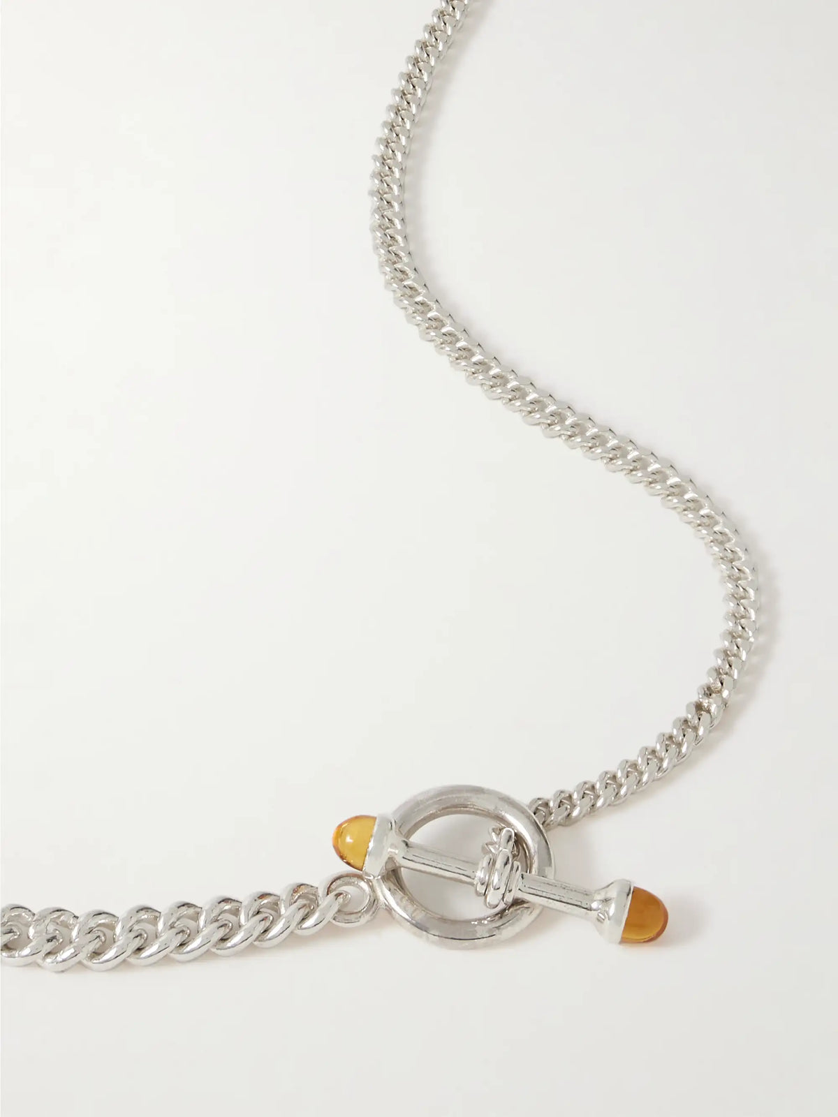Scout Barbell Sterling Silver Citrine Necklace