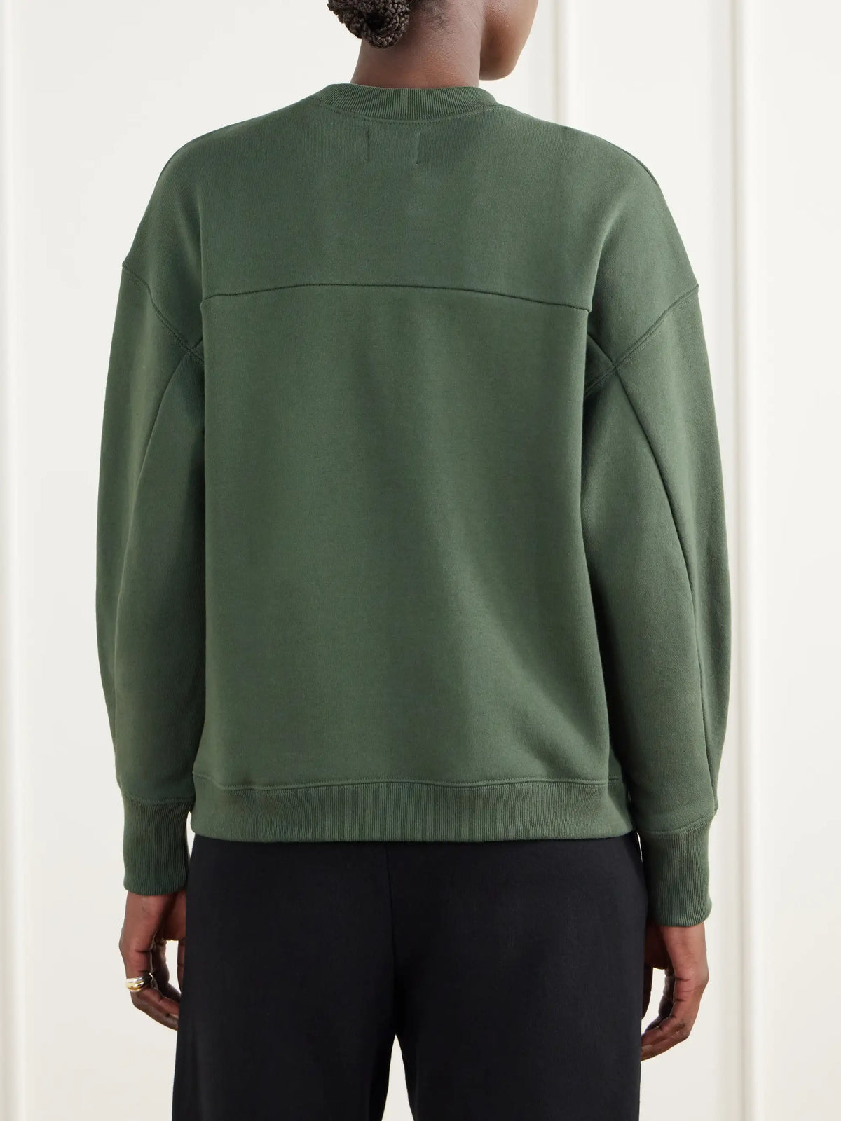 Jamie Haller The Baggy Crew French Cotton-terry Sweatshirt