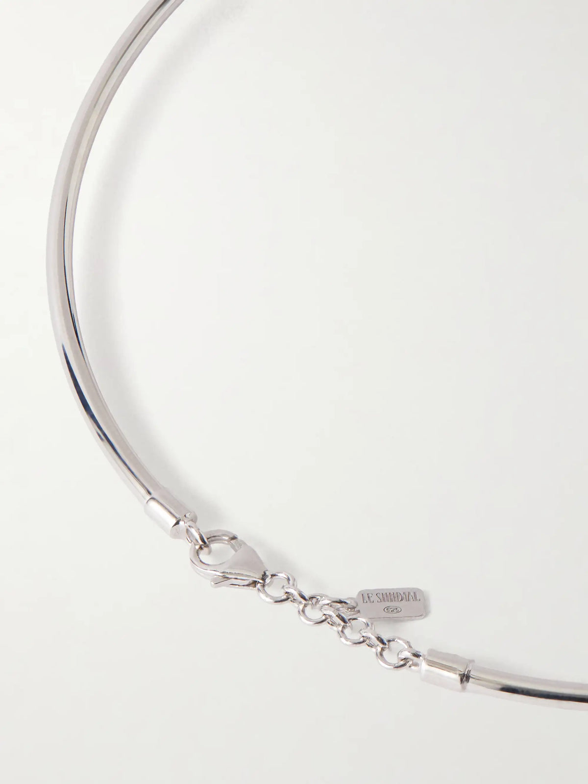 Nocturne Silver, Spinel And Onyx Choker