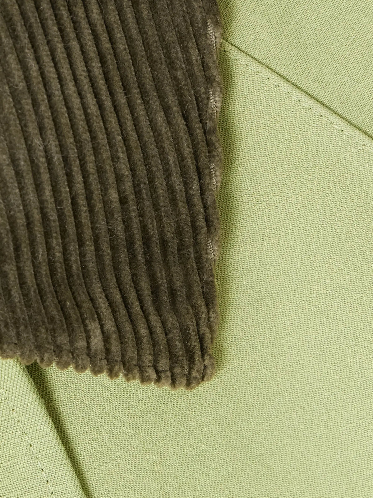 Loro Piana Broderick Corduroy-trimmed Linen And Silk-blend Coat
