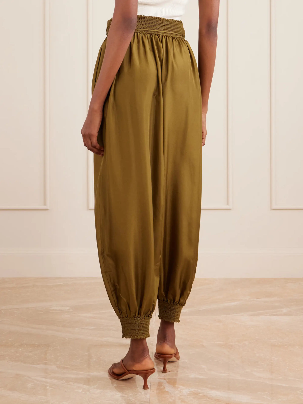 Zimmermann Mahon Silk Balloon Pants